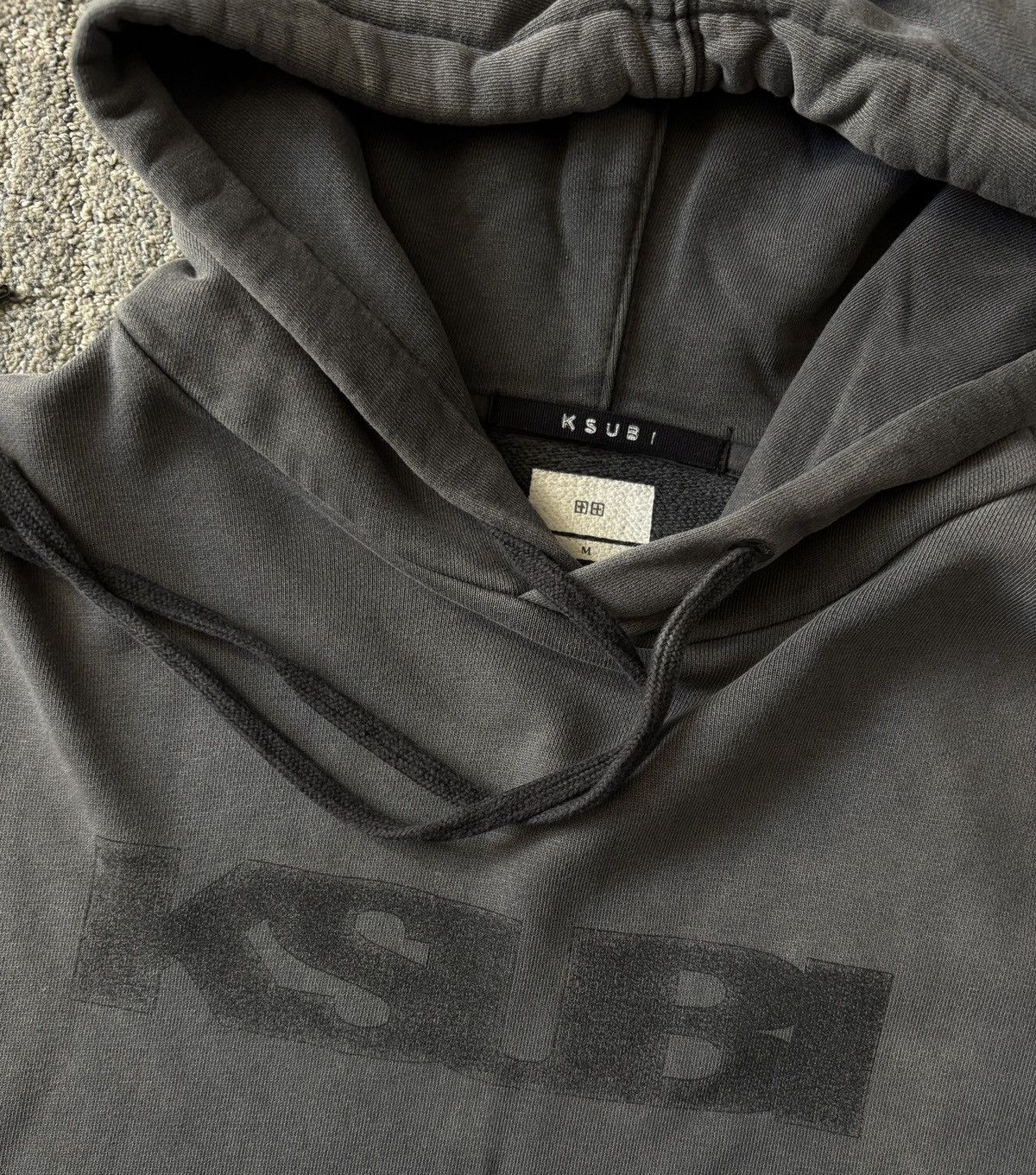 Ksubi Ksubi Sign Of The Times Hoodie Grey Size M Size US M / EU 48-50 / 2 - 2 Thumbnail