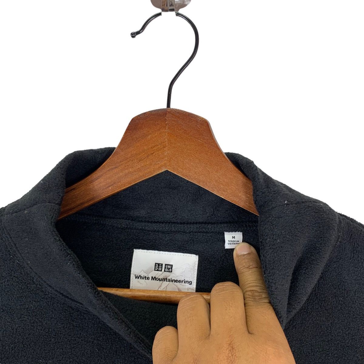 White Mountaineering Vintage White Mountaineering Japanese Brand Fleece Sweater Size US M / EU 48-50 / 2 - 5 Thumbnail