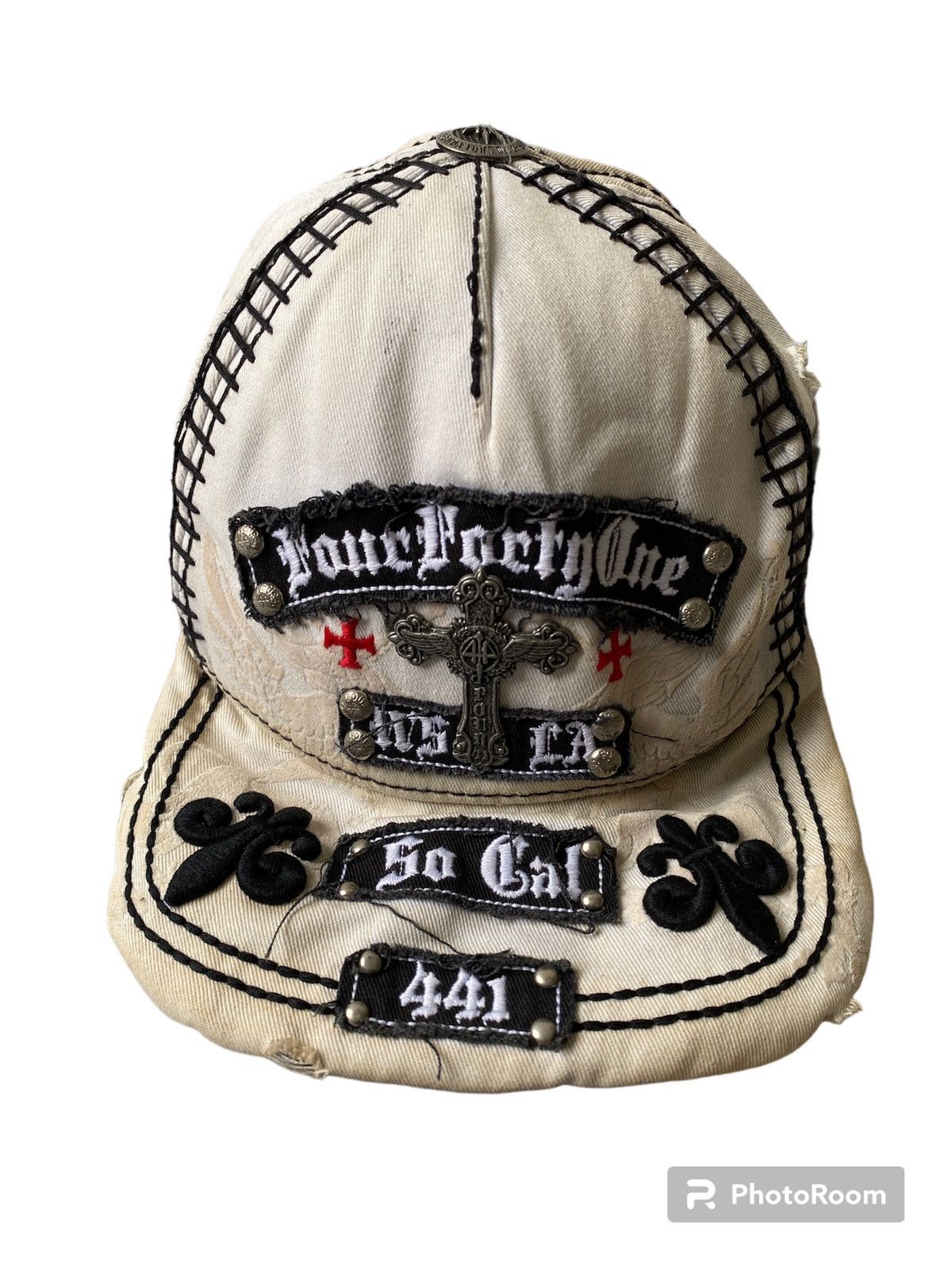 If Six Was Nine Four Forty One 441 Cross Logo Cap Chrome Hearts Design Size ONE SIZE - 1 Thumbnail
