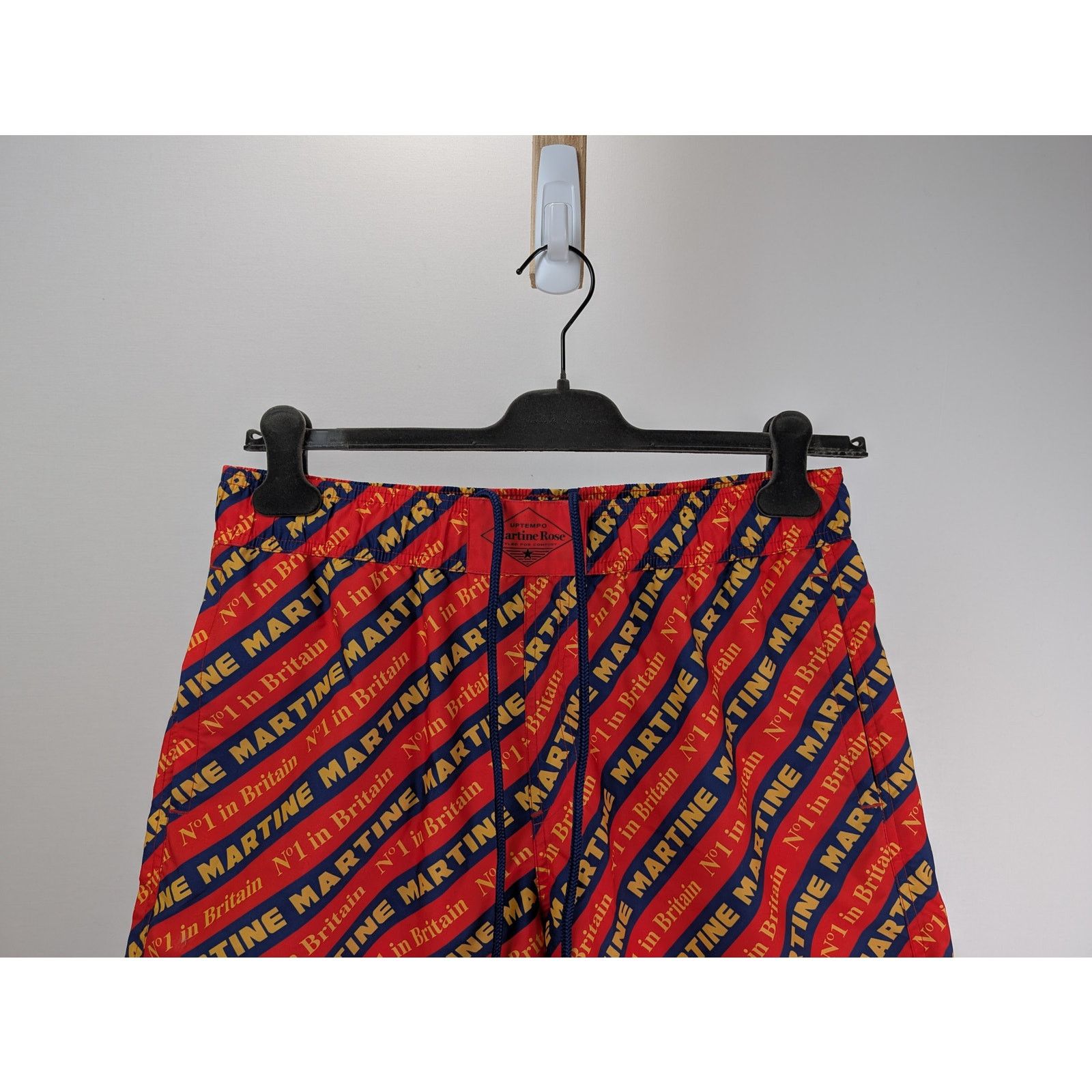 Martine Rose o1rshd1 Men's Shorts in Red/Blue Size US 30 / EU 46 - 2 Thumbnail