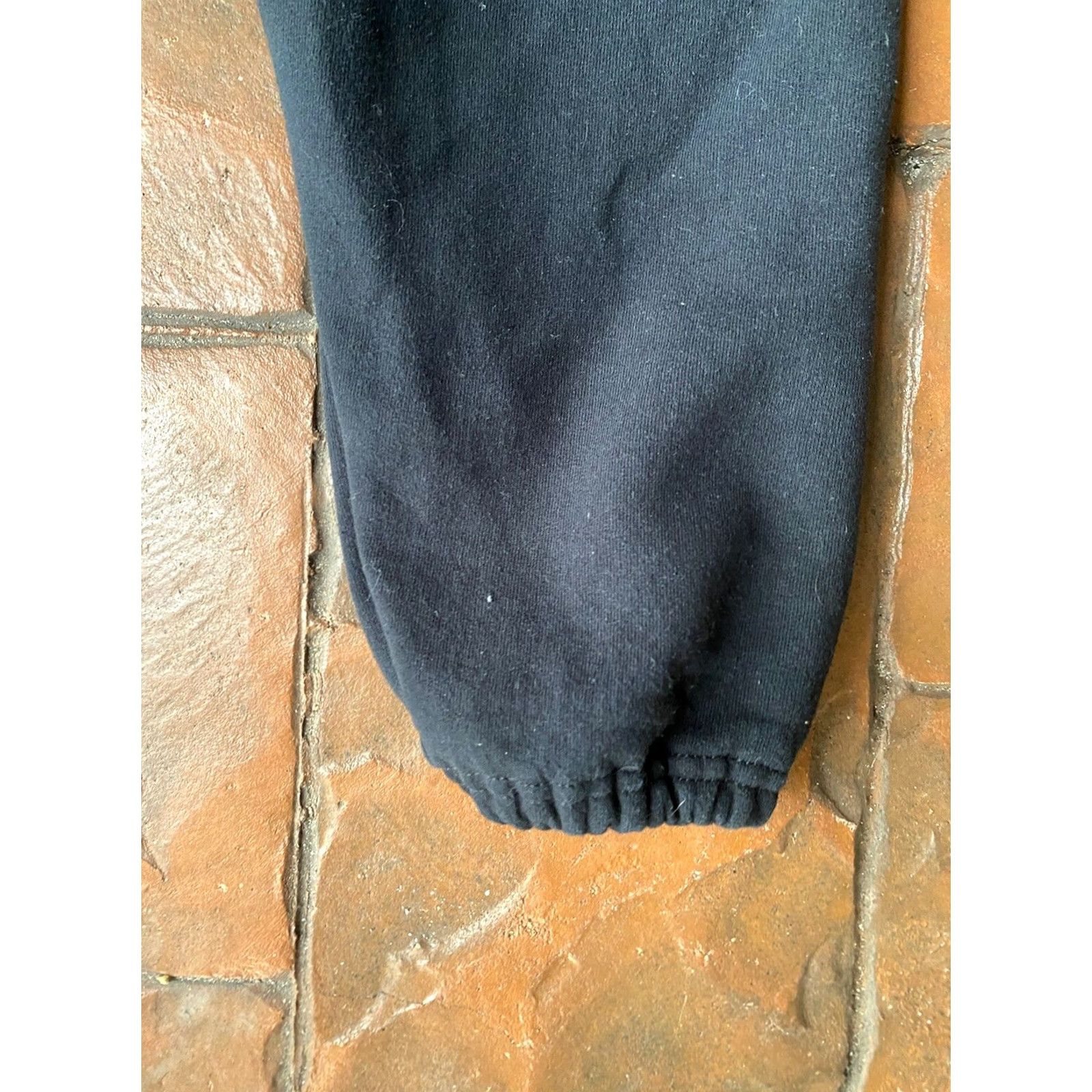 FELT FELT Felt For Every Living Thing Ibiza Cherry Sweatpants Pockets Drawstring XL Black Cotton Logo Pants Men Hands 80s? Size US 36 / EU 52 - 6 Thumbnail