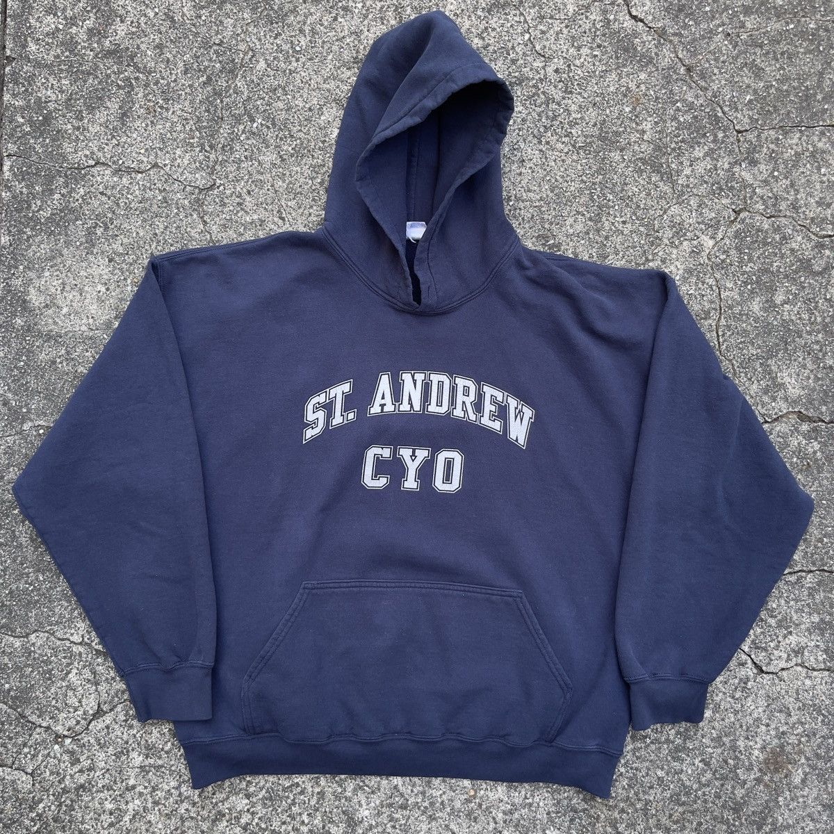 Gildan × Vintage Vintage ST ANDREWS CYO Hoodie Size US XL / EU 56 / 4 - 1 Thumbnail