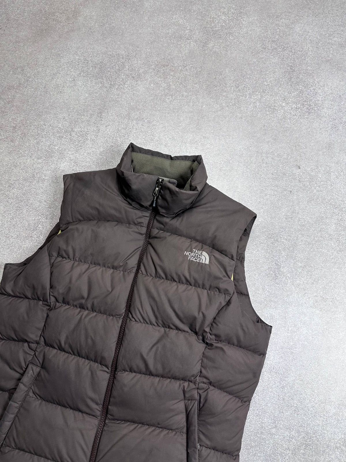 The North Face 🤎 Vintage The North Face Brown Puffer Goose Vest M Size M / US 6-8 / IT 42-44 - 3 Thumbnail