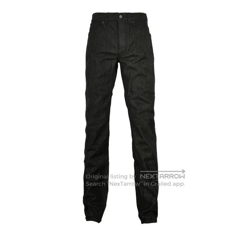 Hermes Hermes Pure cotton solid color buttoned straight-leg trous Size 26" / US 2 / IT 38 - 1 Thumbnail