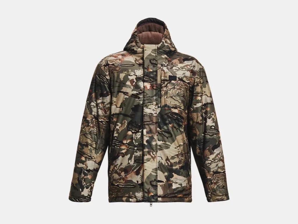 Under Armour UA Men's ColdGear® Deep Freeze Jacket Forest Camo/Timber M Size US M / EU 48-50 / 2 - 1 Thumbnail