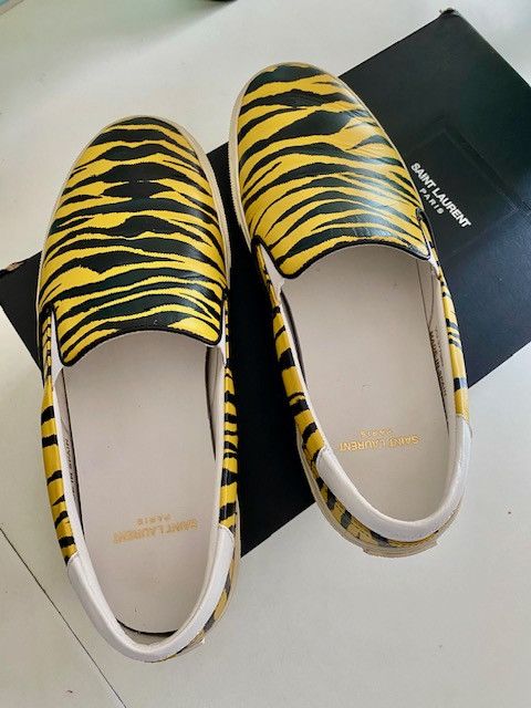 Yves Saint Laurent Saint Laurent Paris leather slip-on sneakers Size US 9 / EU 42 - 3 Thumbnail