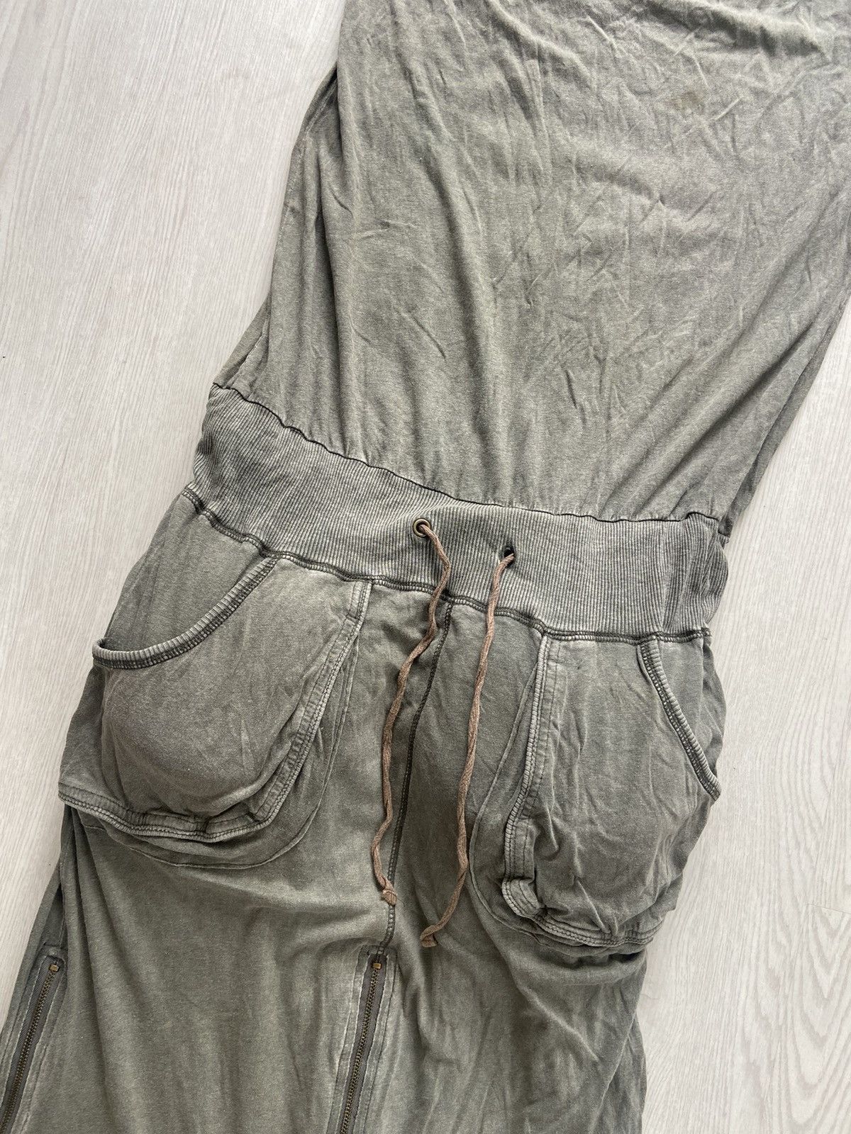 Japanese Brand Vintage 2000’s G.O.A Military Bondage Zipper Cargo Skirt Size M / US 6-8 / IT 42-44 - 5 Thumbnail