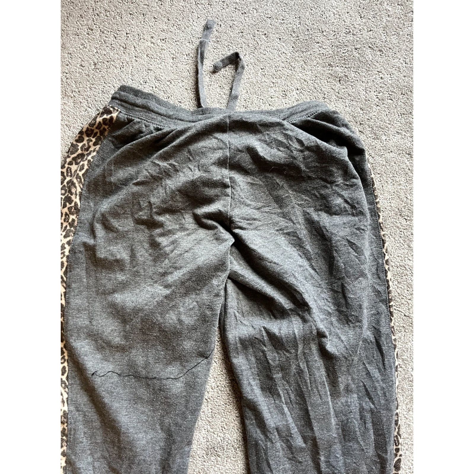Splendid Splendid Women's Jogger Pants Gray Brown Cheetah Print Size Small Size 28" / US 6 / IT 42 - 4 Thumbnail
