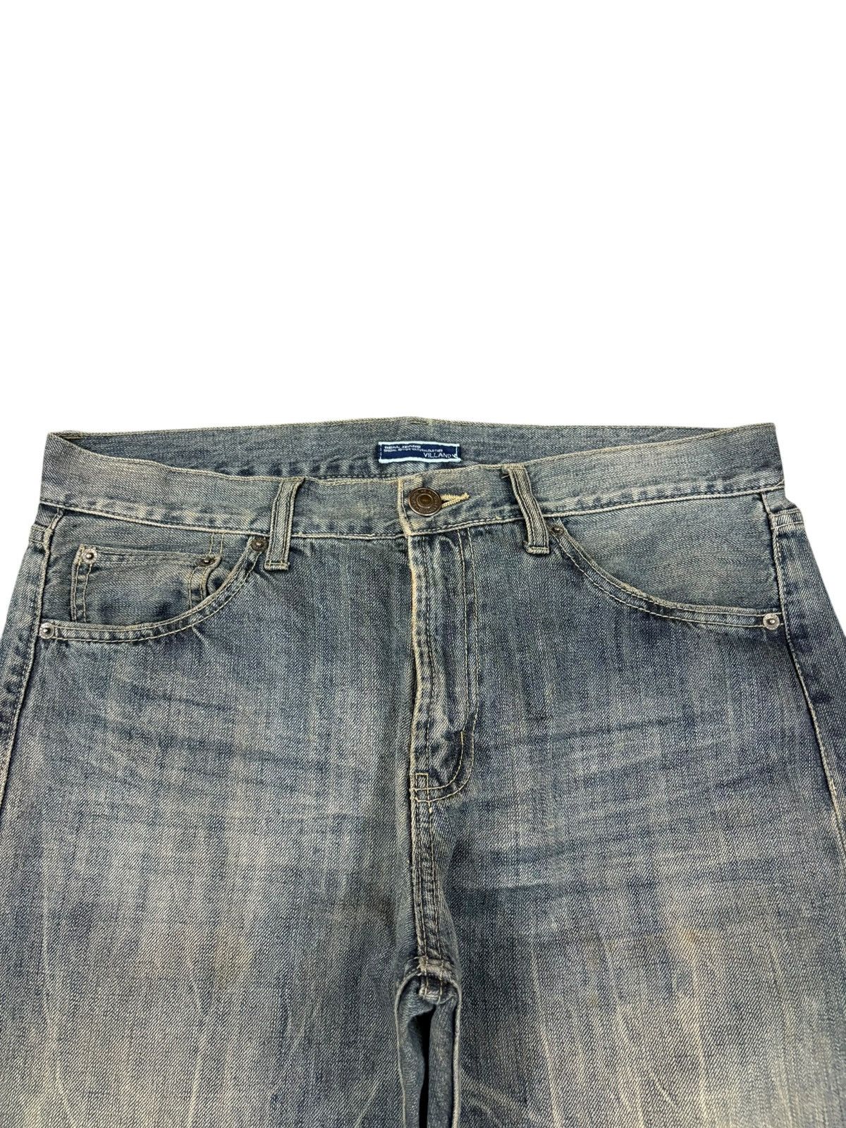 Japanese Brand Vintage Japanese Brand Rusty Wash Distress Baggy Jeans Size US 35 - 4 Thumbnail