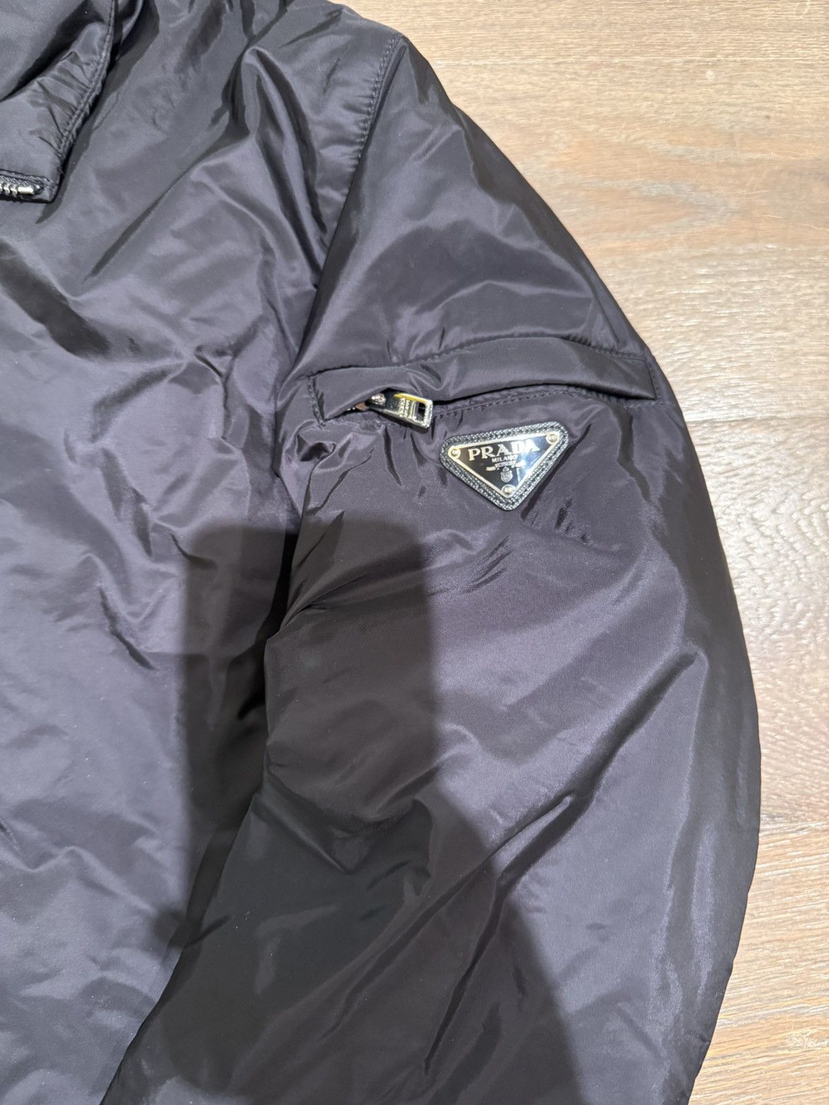 Prada Prada Art.SGH278 Nylon Zip Up Jacket | Grailed