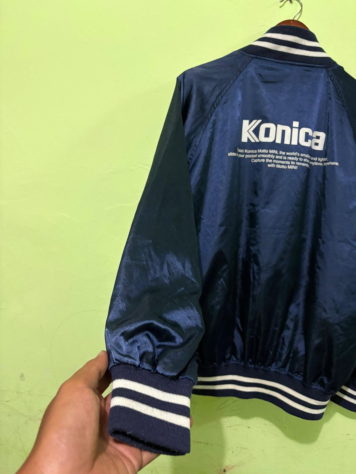 Vintage Vtg 90’s Konica Camera Mini Nylon Jacket Promo Design Size US M / EU 48-50 / 2 - 7 Thumbnail