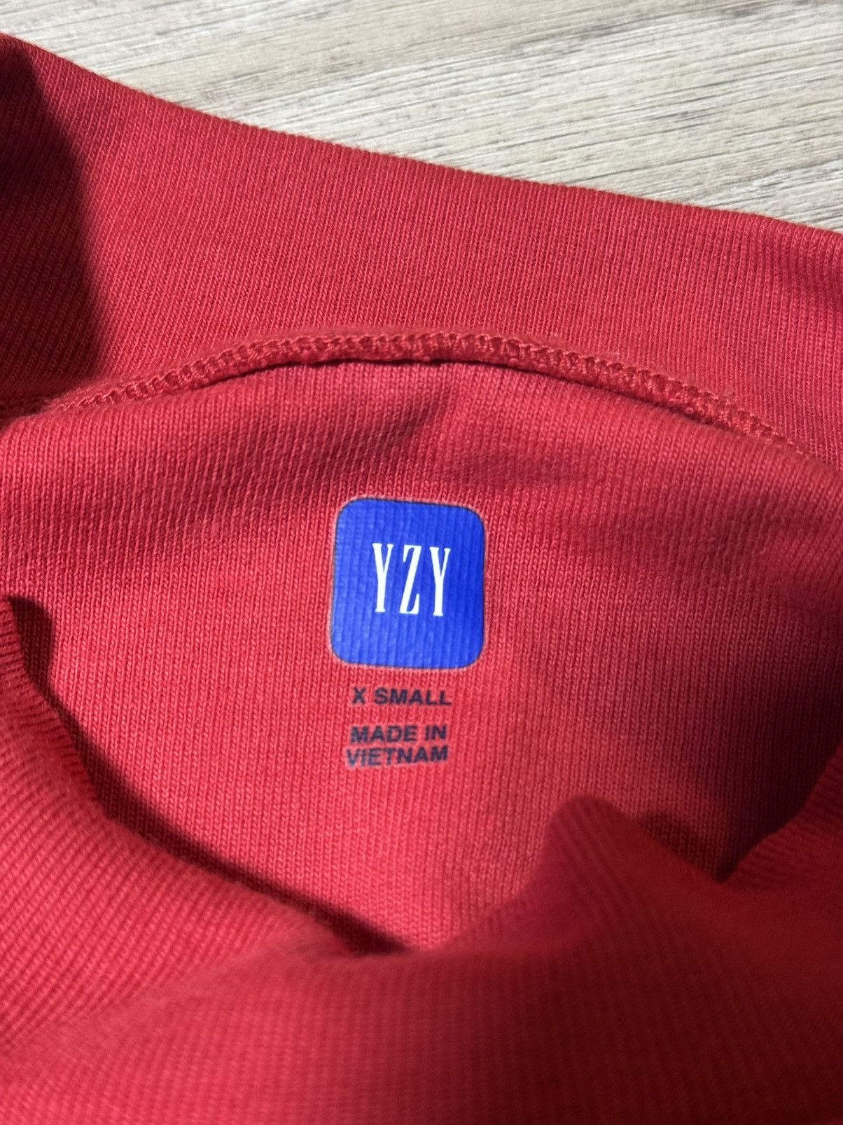 Balenciaga × Gap × Yeezy Yeezy Gap Balenciaga Red Dove No Seam Tee Size XS Brand New Size US XS / EU 42 / 0 - 3 Thumbnail