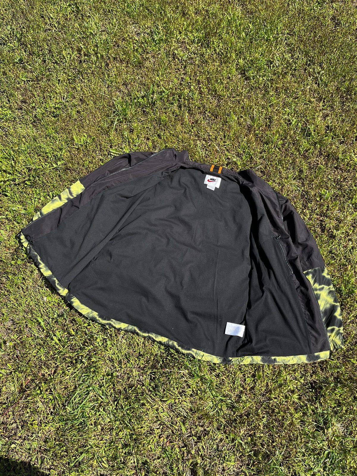 Nike × Vintage 🔥 NIKE CRAZY VINTAGE 90S Y2K NYLON SWOOSH LOGO WINDBREAKER Size US XL / EU 56 / 4 - 5 Thumbnail