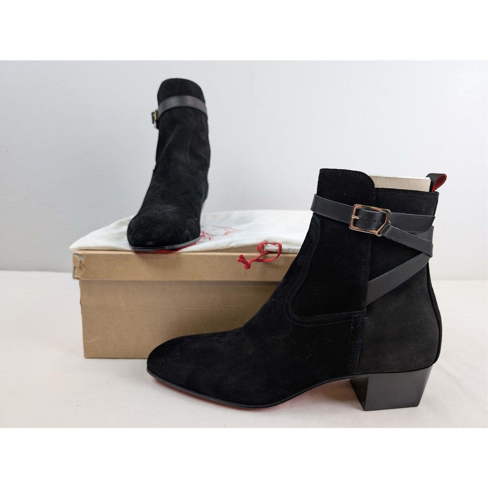 Christian Louboutin o1rshd1 Rosalio Jodhpur 40 Boots in Black 43 Size US 10 / EU 43 - 20 Thumbnail