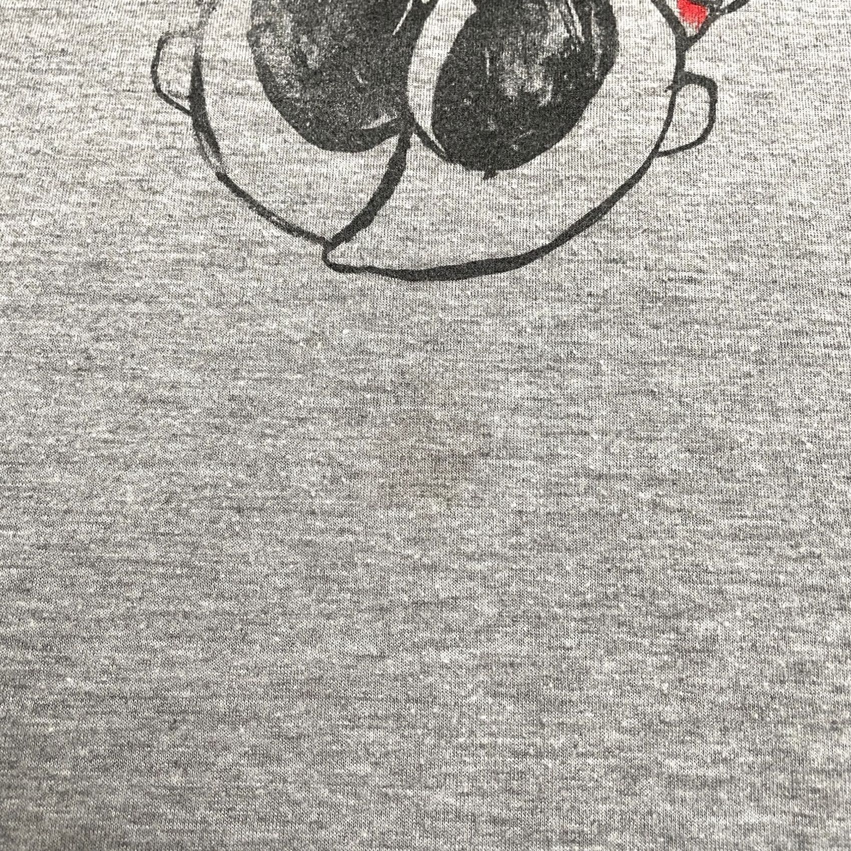 Disney Disney T-Shirt Women Gray Mickey Mouse Graphic 90s Cartoon Short Sleeve Crew Neck Top Large Size Regular Fit Size L / US 10 / IT 46 - 4 Thumbnail