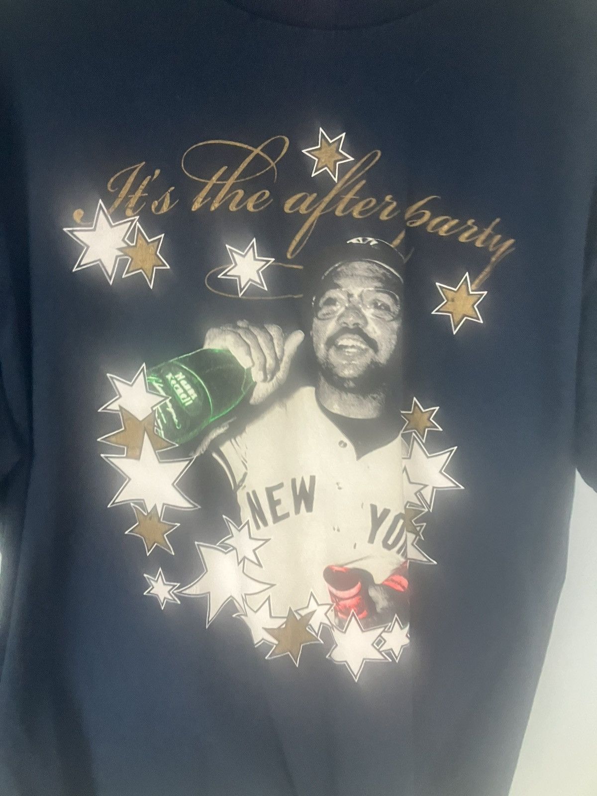 MLB × New York Yankees × Vintage Yankees Reggie Jackson World Series party shirt size xl Size US XL / EU 56 / 4 - 5 Thumbnail
