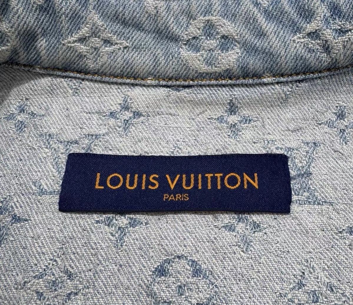 Louis Vuitton Louis Vuitton XL Virgil Abloh crystals Swarovski Denim Shirt Size US XL / EU 56 / 4 - 7 Thumbnail