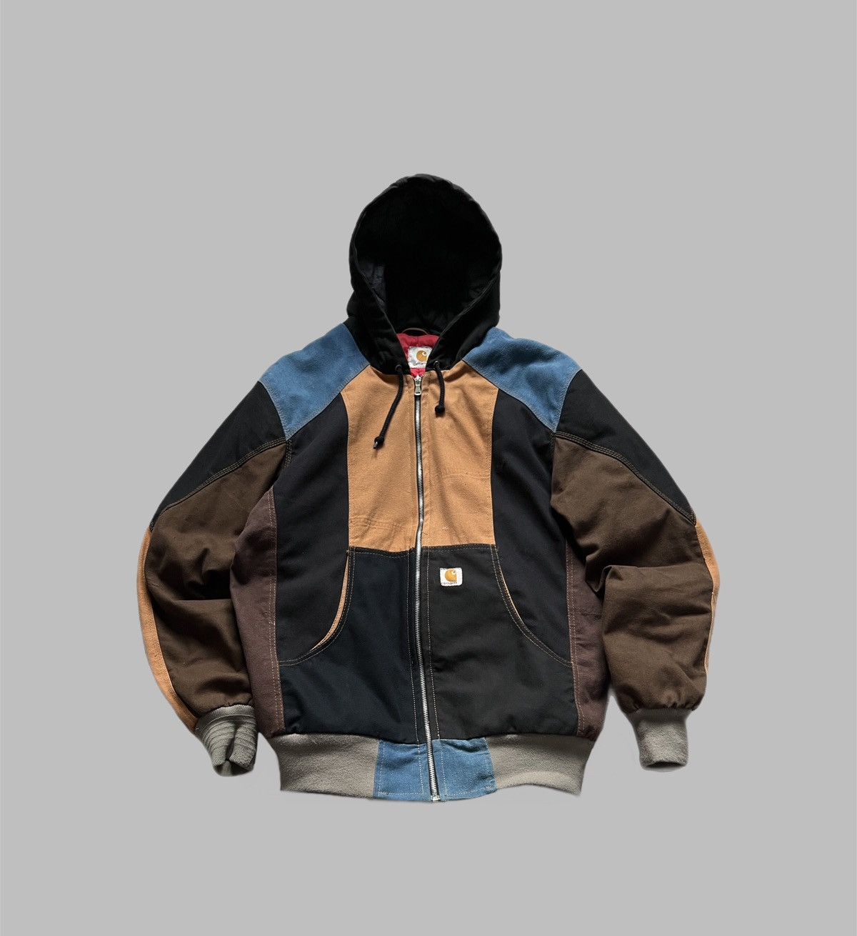 Carhartt × Vintage Men’s Vintage Rare Carhartt Bomber Jacket Distressed Size US L / EU 52-54 / 3 - 1 Thumbnail
