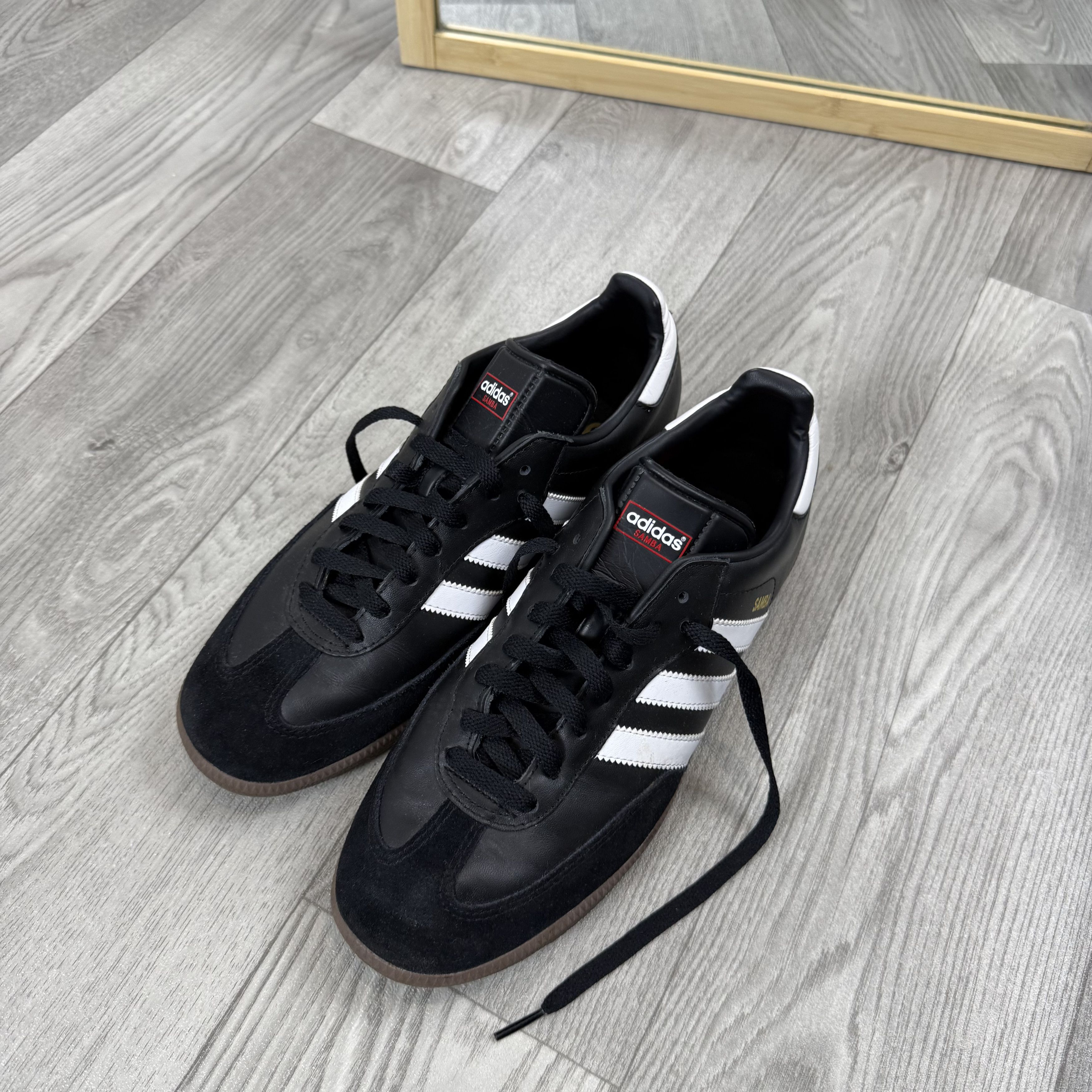 Adidas Adidas Samba 2013 Black Low Top Trainers Sneakers Size US 9 / EU 42 - 6 Thumbnail