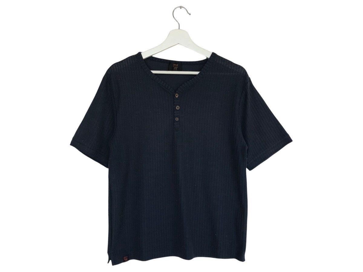 MCM MCM legere button up henley crewneck short sleeve Size US M / EU 48-50 / 2 - 1 Thumbnail