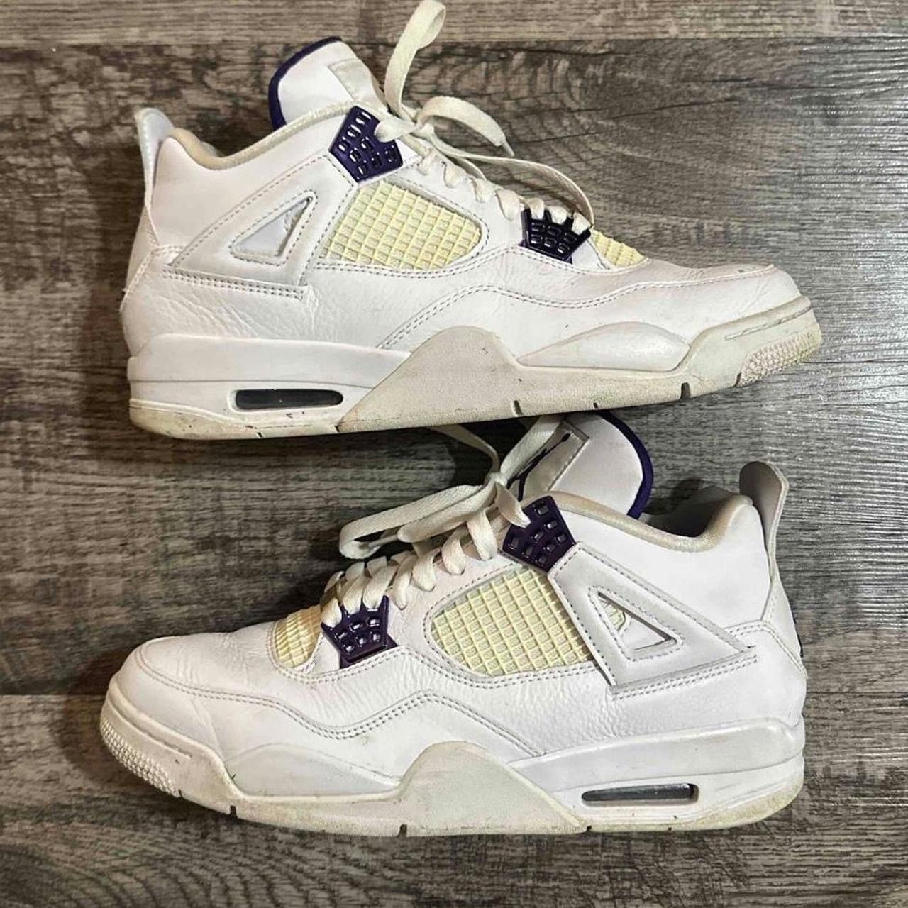 Jordan Brand Jordan 4 metallic purple Size US 9.5 / EU 42-43 - 1 Thumbnail