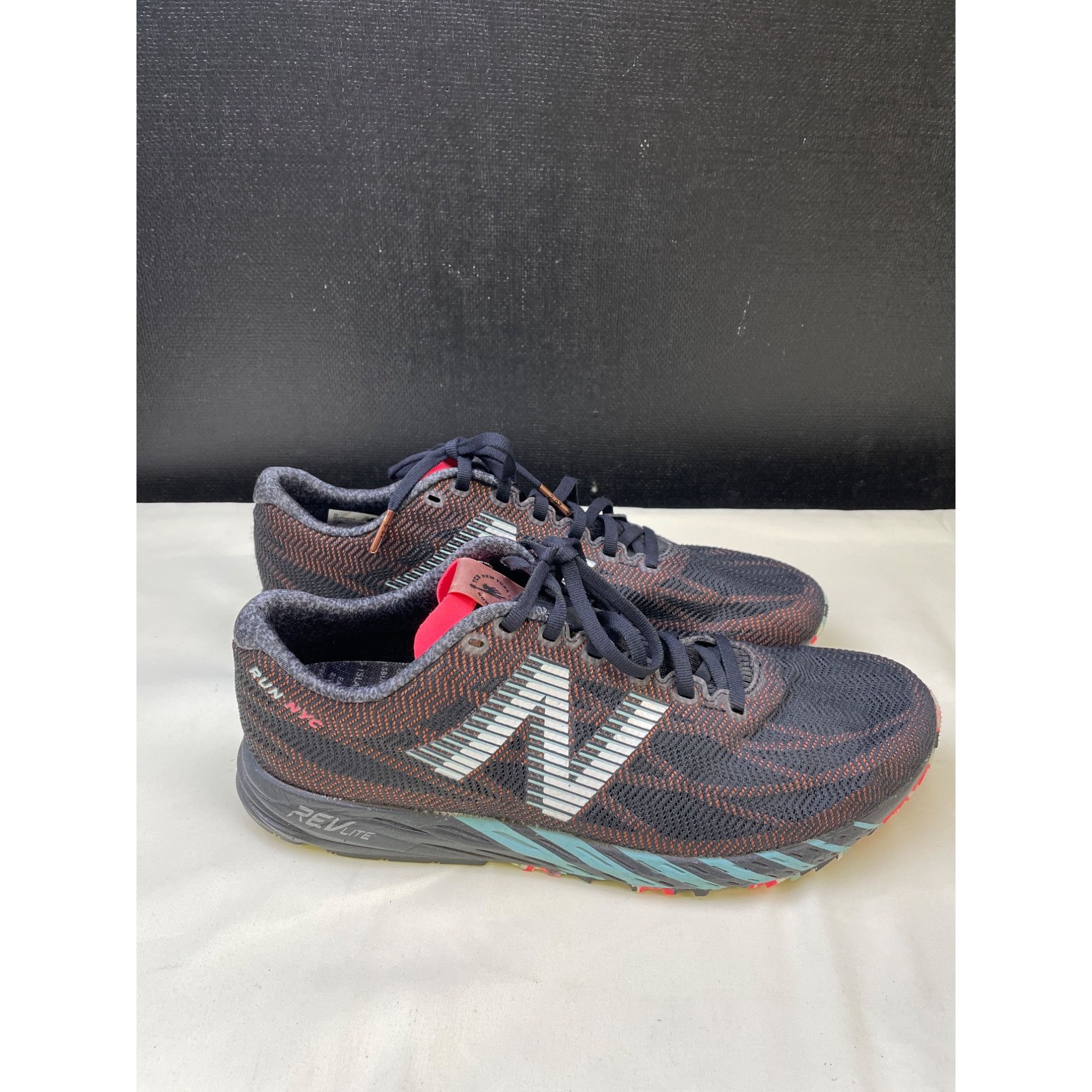 New Balance New Balance Run NYC Men's Black Multicolor Sneakers/Shoes 10 Size US 10.5 / EU 43-44 - 4 Thumbnail