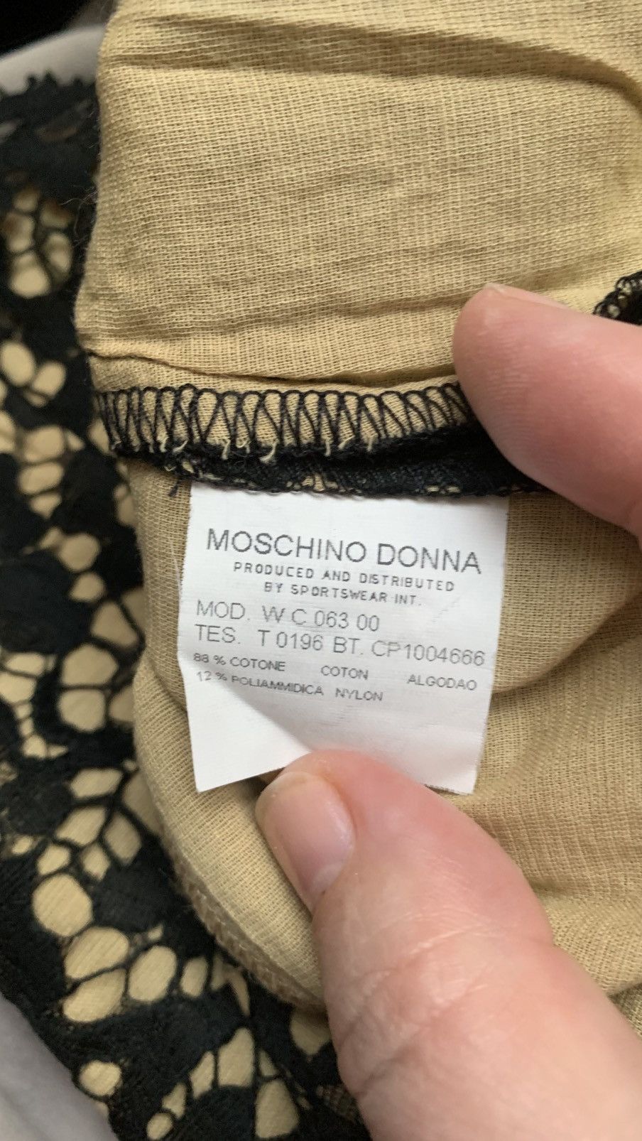 Moschino Vintage MOSCHINO DONNA Lace Ensemble Size 30" / US 8 / IT 44 - 17 Thumbnail