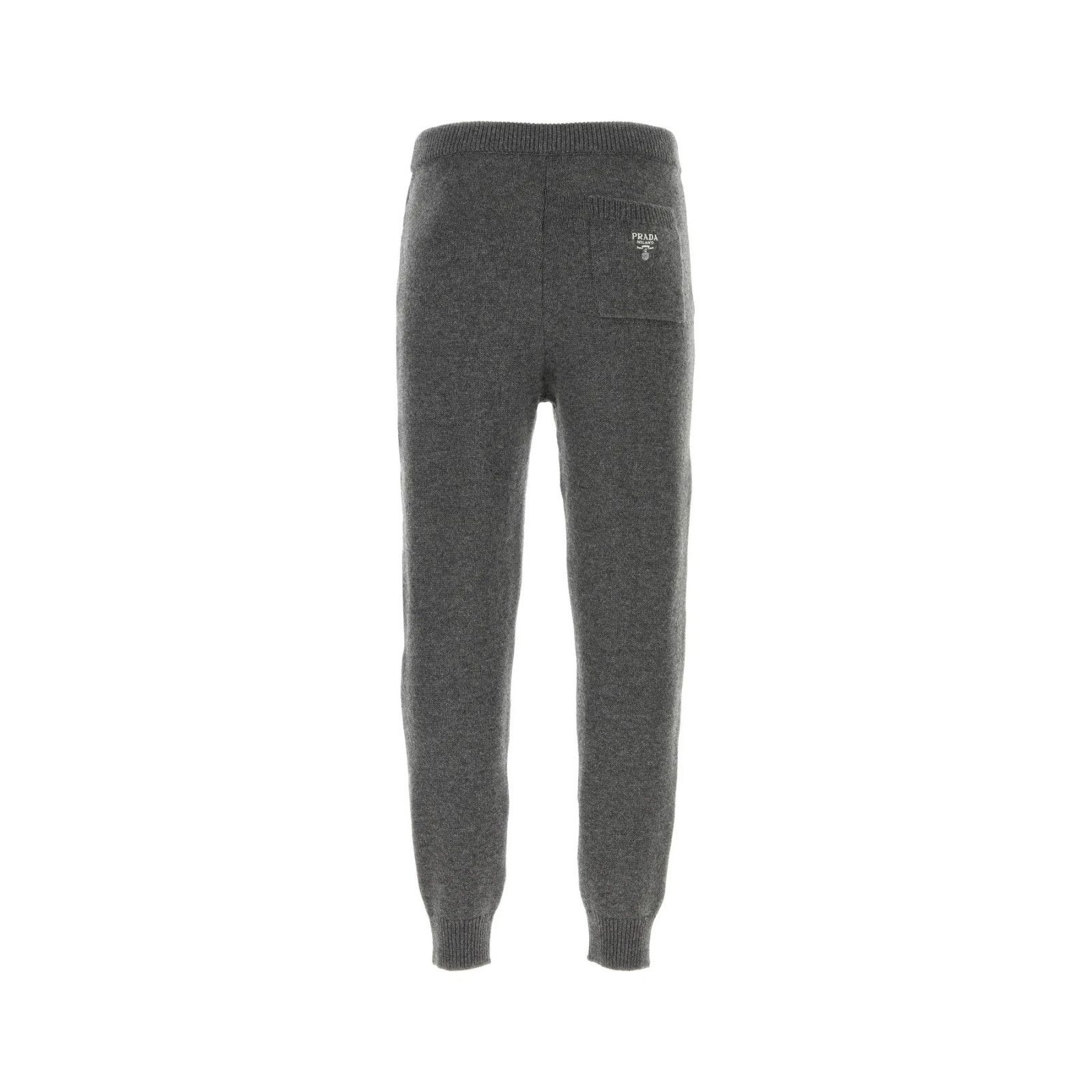 Prada PRADA Dark Gray Cashmere Joggers New & Authentic (Men's size Size US 32 / EU 48 - 2 Thumbnail