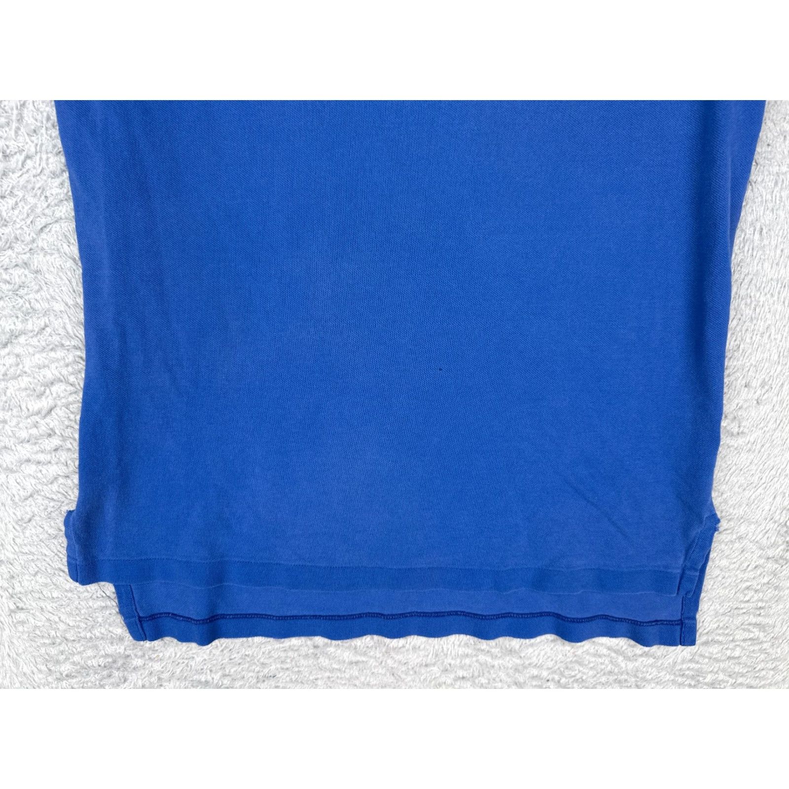 Ralph Lauren VINTAGE Ralph Lauren Polo Shirt Men Medium Blue 100% Cotton Short Sleeve Slim Fit Embroidered Logo 34 in Chest Size US M / EU 48-50 / 2 - 5 Thumbnail