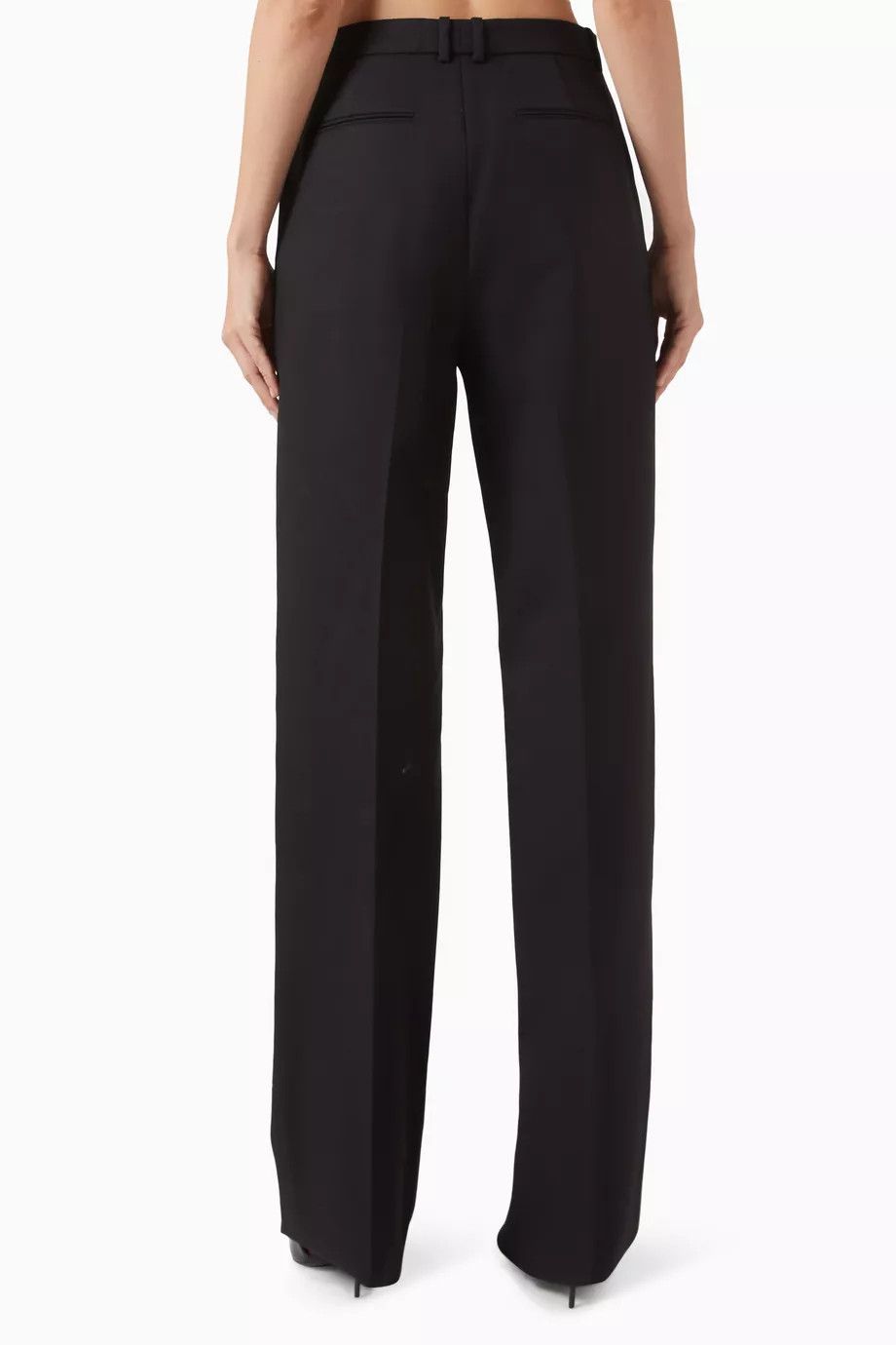 Saint Laurent Paris o1y0126 Casual Pant in Black Size 26" / US 2 / IT 38 - 2 Thumbnail