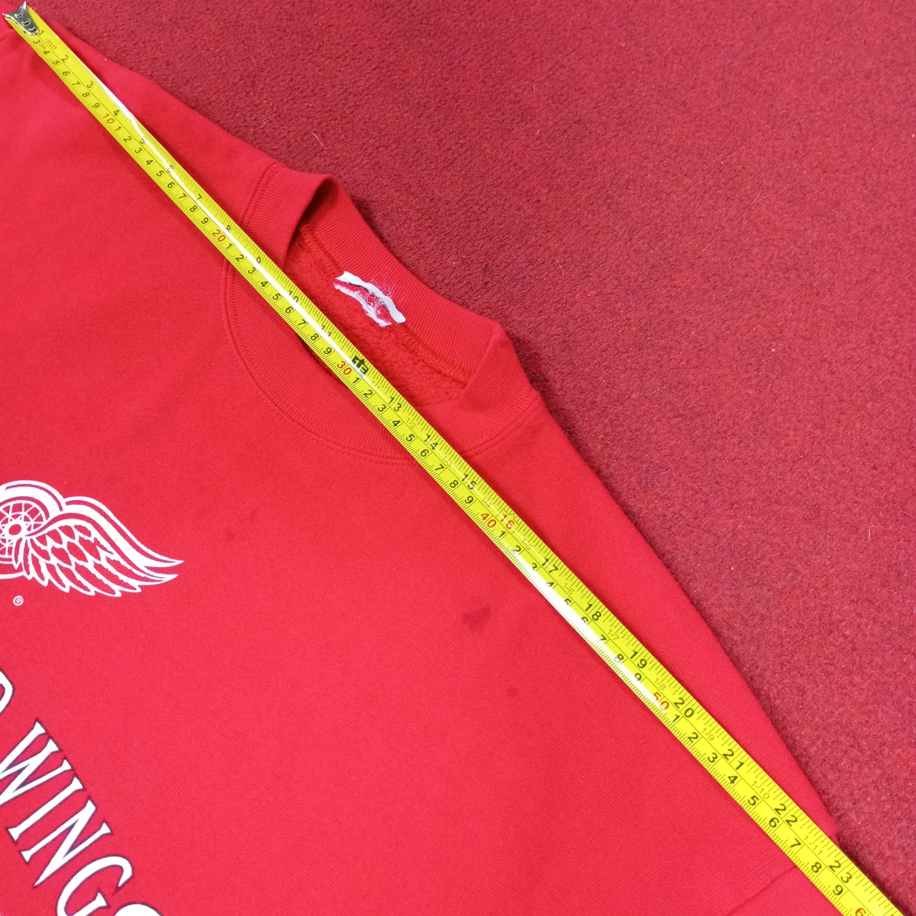 NHL × Vintage NHL Detroit Red Wings Ice Hockey Team Vintage Sweatshirt Size US M / EU 48-50 / 2 - 9 Thumbnail