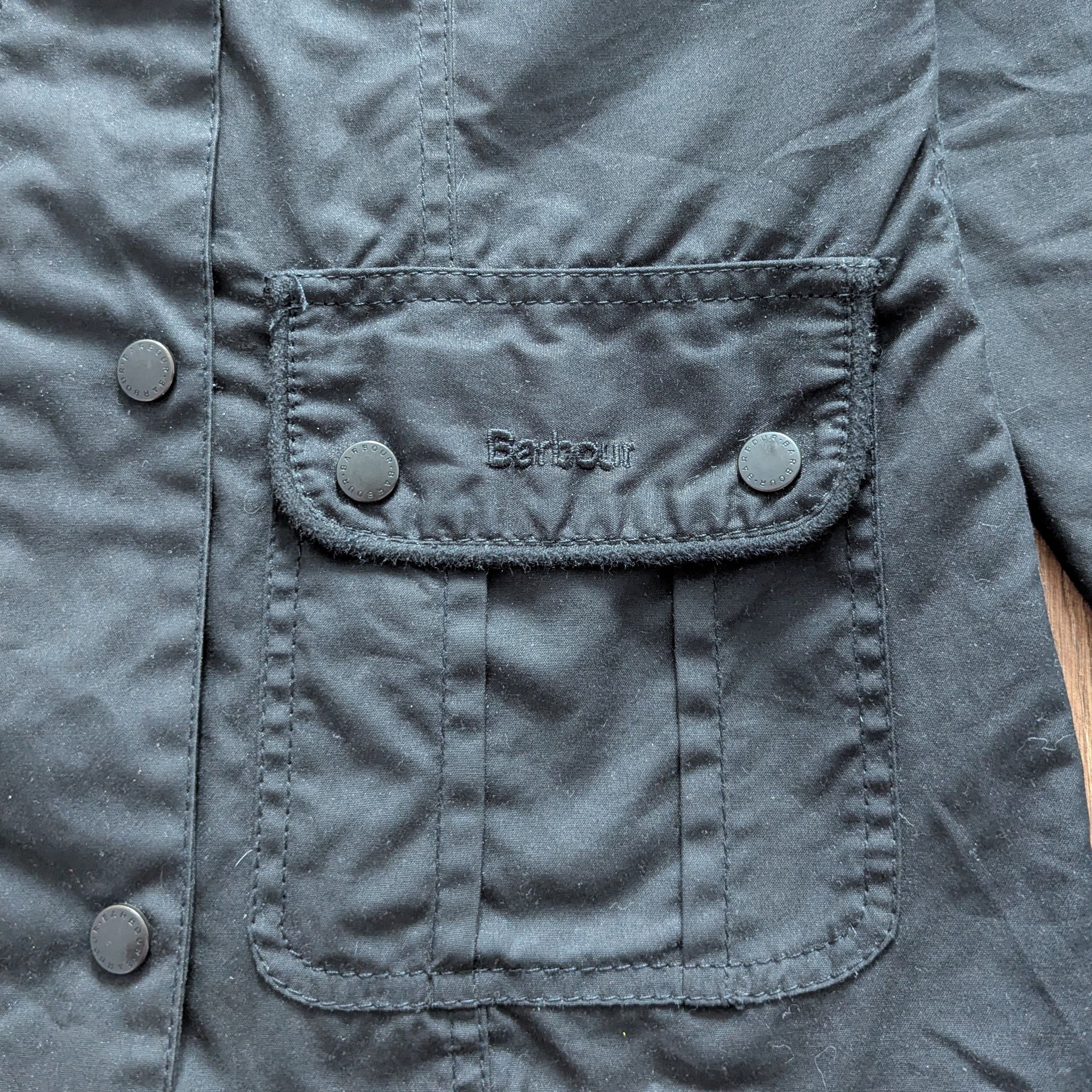 Barbour Barbour Ladies Utility Wax Jacket British Style Waxed Cotton Size S / US 4 / IT 40 - 6 Thumbnail