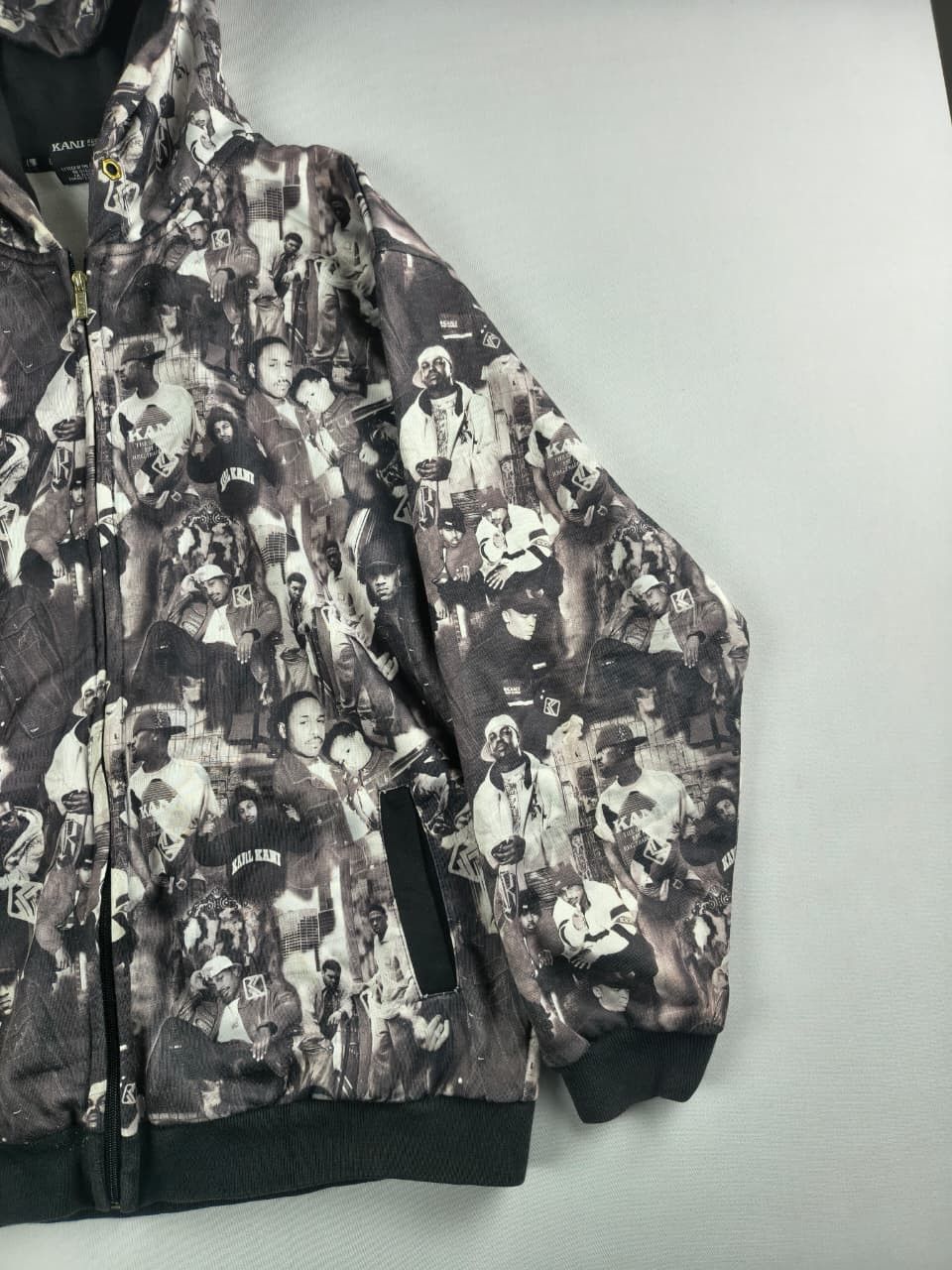 Karl Kani Karl Kani Y2K Hip Hop All Over Print Zip Up Hoodie(039) Size US L / EU 52-54 / 3 - 2 Thumbnail