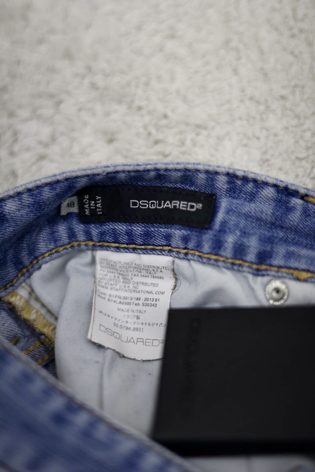 Dsquared2 Dsquared2 Jeans Skinny Slim Blue 48 30 32 Size US 31 - 7 Thumbnail