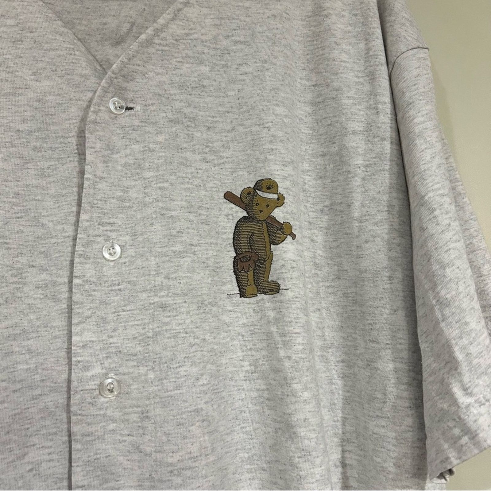Other Vintage Vermont Teddy Bears Baseball Button Up Shirt Size US XL / EU 56 / 4 - 4 Thumbnail