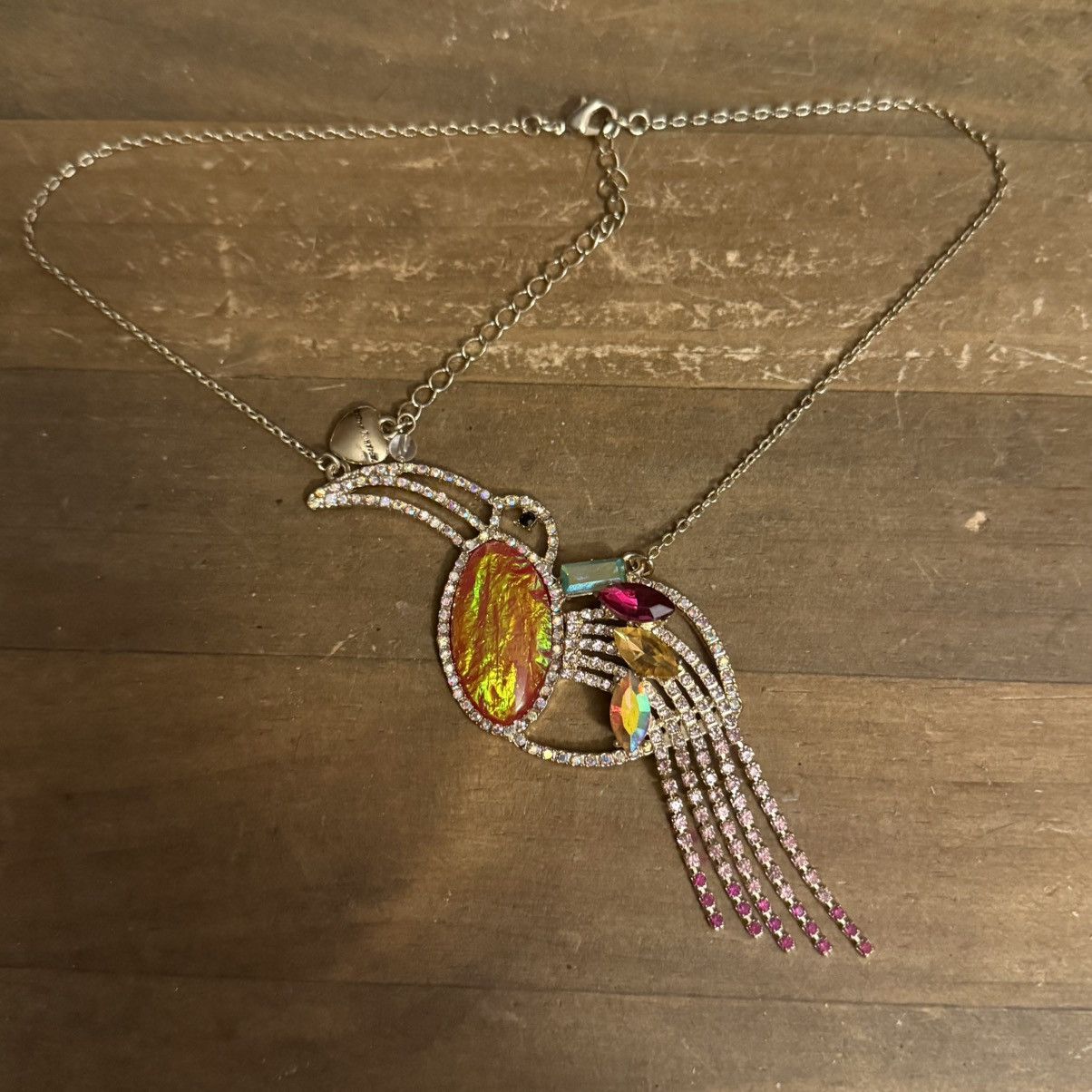 Betsey Johnson Betsey Johnson Paradise Lost Toucan bird necklace Size ONE SIZE - 3 Thumbnail