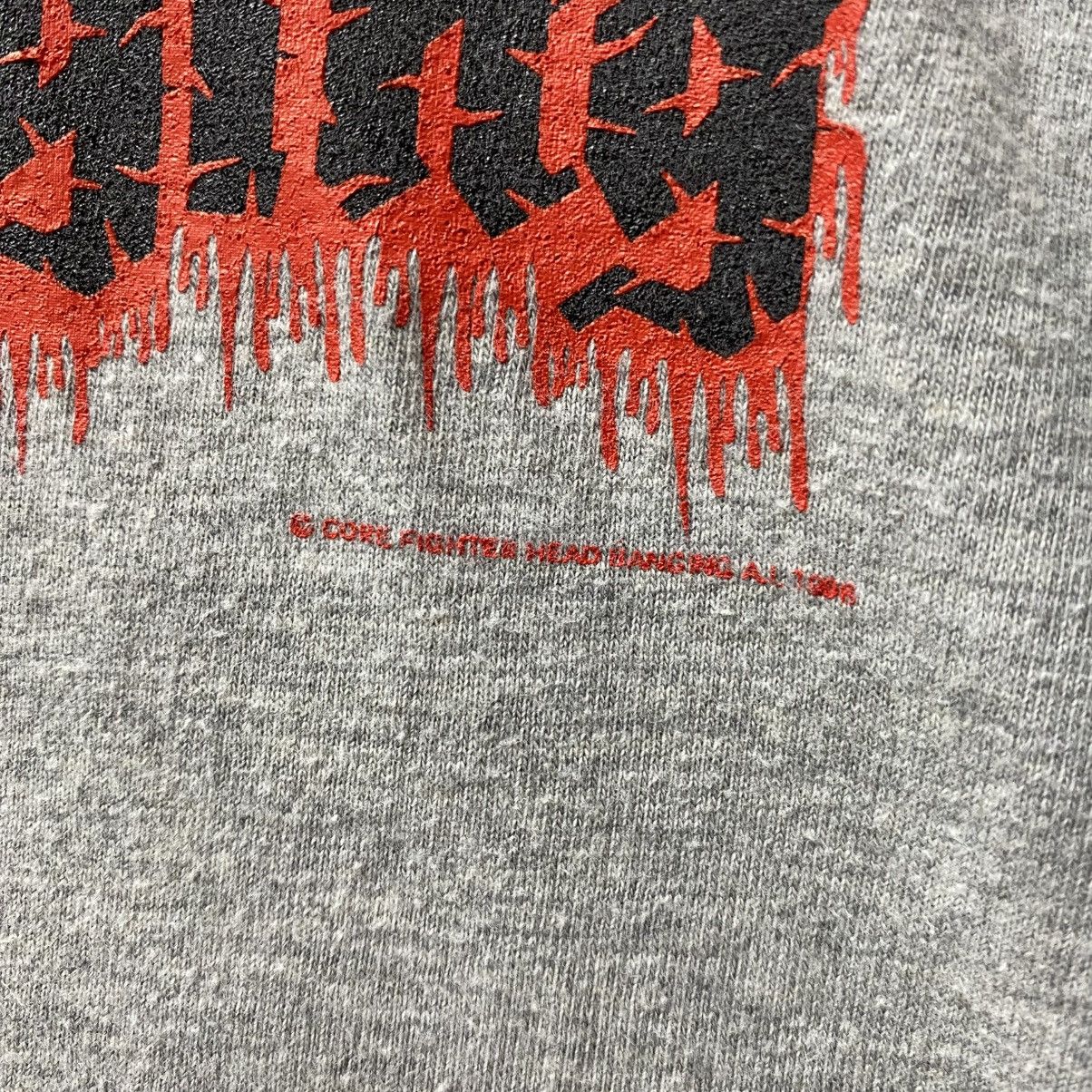 Japanese Brand TROPICAL HELL Core Fighter Death By Head Banging 3q Tee Size US L / EU 52-54 / 3 - 7 Thumbnail