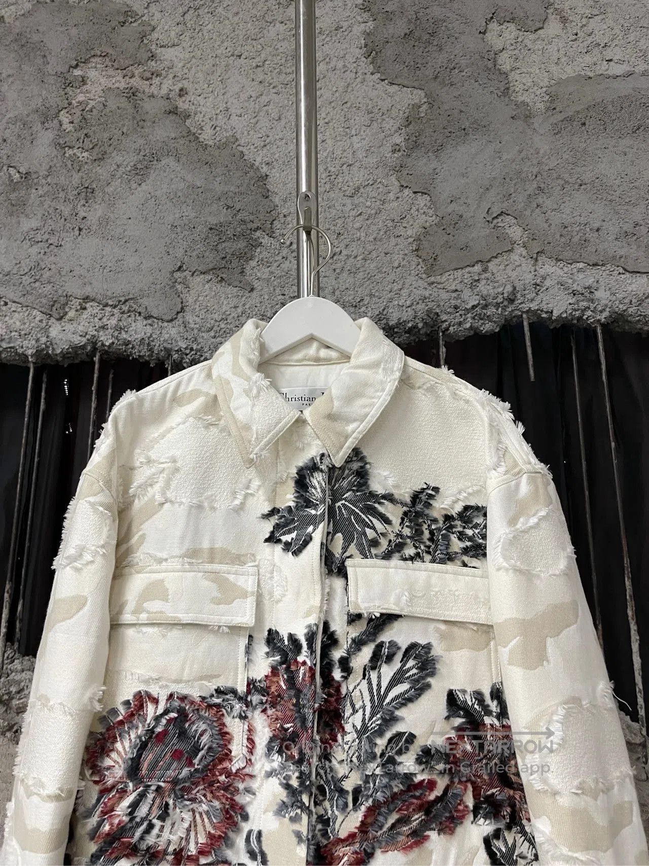 Dior Dior Distressed Denim Jacket. Size XS / US 0-2 / IT 36-38 - 3 Thumbnail