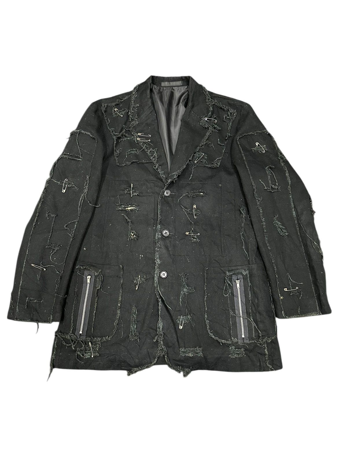If Six Was Nine × Japanese Brand × Seditionaries Similar To Number (N)ine Bondage Rework Jacket Size US M / EU 48-50 / 2 - 1 Thumbnail