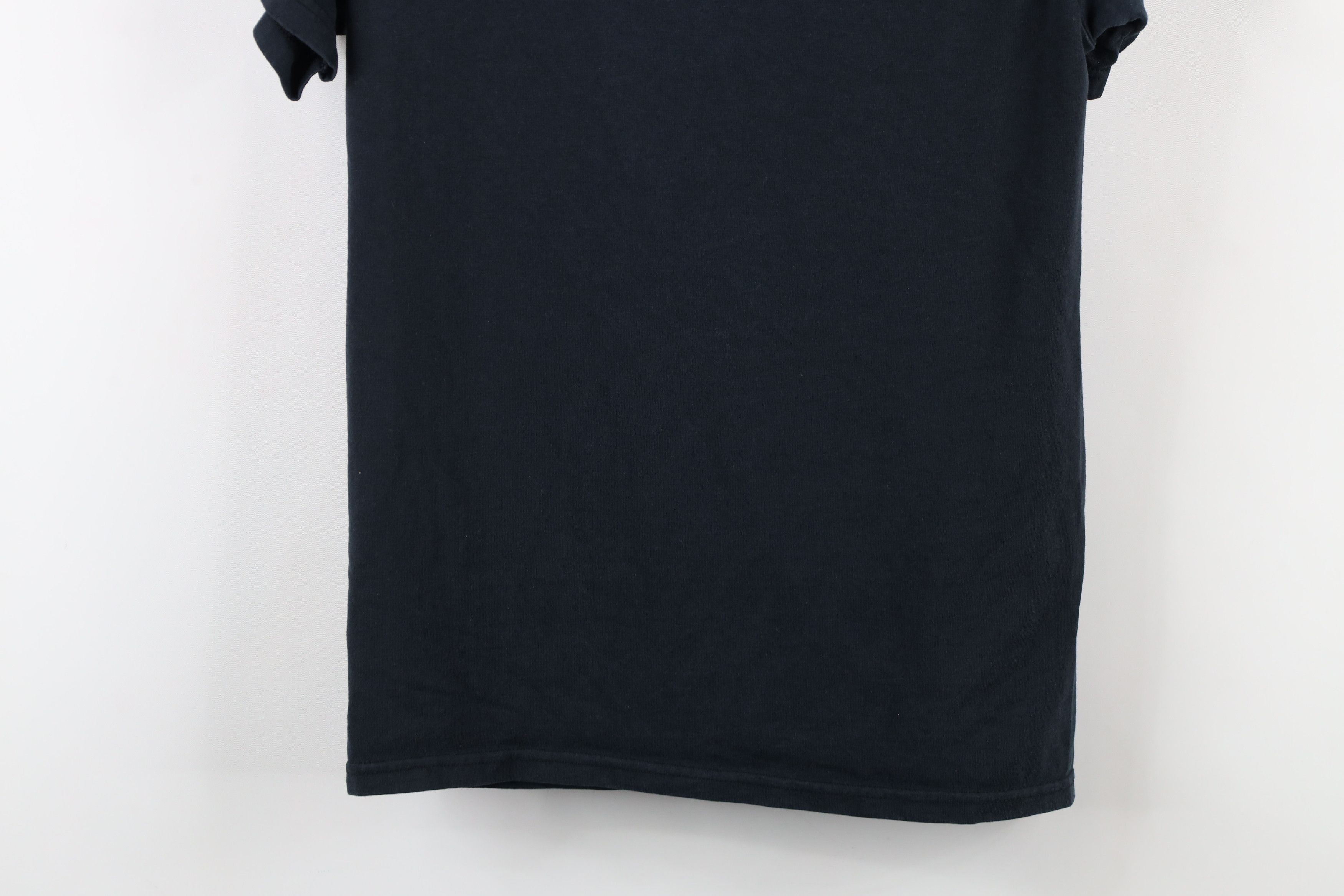 Vintage Vintage 90s Streetwear Blank Short Sleeve T-Shirt Black Size US S / EU 44-46 / 1 - 10 Thumbnail