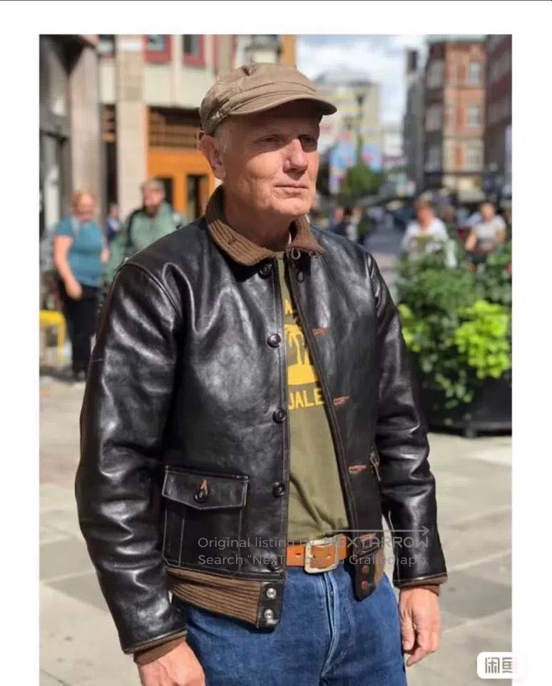 The Real McCoy's The Real McCoys Horseskin leather clothing Size US L / EU 52-54 / 3 - 3 Thumbnail