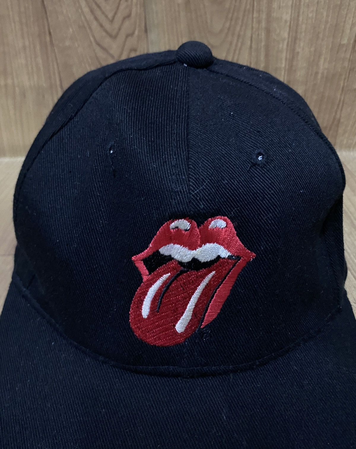 The Rolling Stones Very Rare Vintage Band The Rolling Stones Cap 1990s Size ONE SIZE - 4 Thumbnail