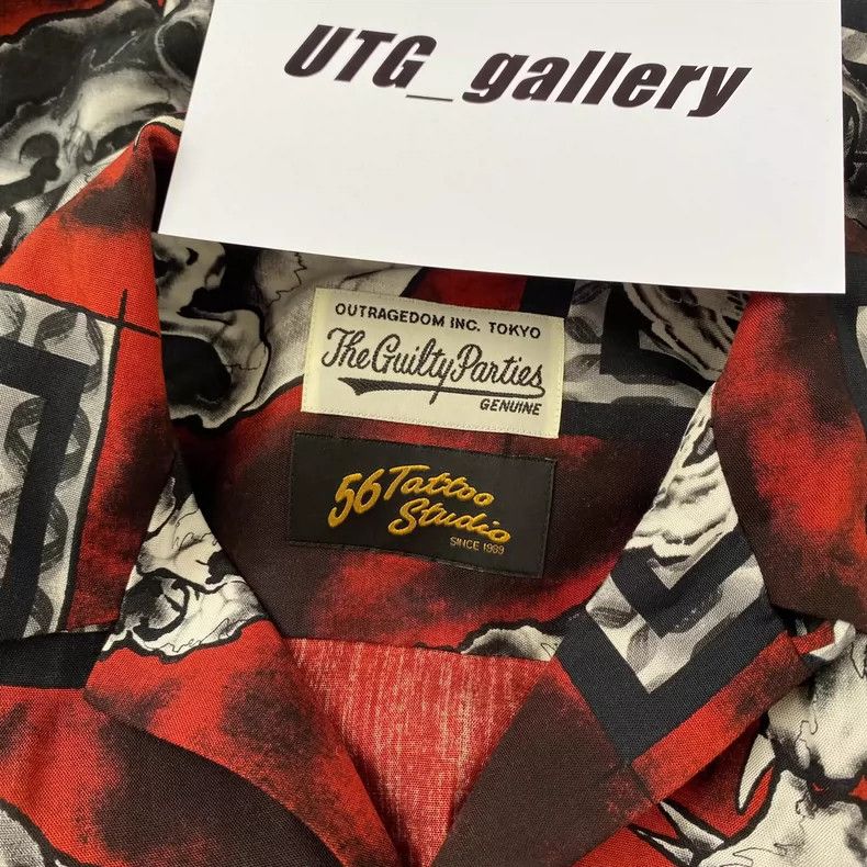 Wacko Maria Wacko maria Collaborative skull graffiti Hawaiian long-sle Size US L / EU 52-54 / 3 - 5 Thumbnail