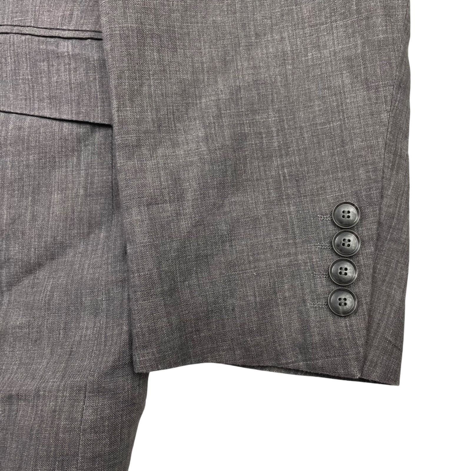 Angelo Litrico Angelo Litrico Men's 100% Linen 2-Button Blazer Brown • 42R Size 42R - 4 Thumbnail