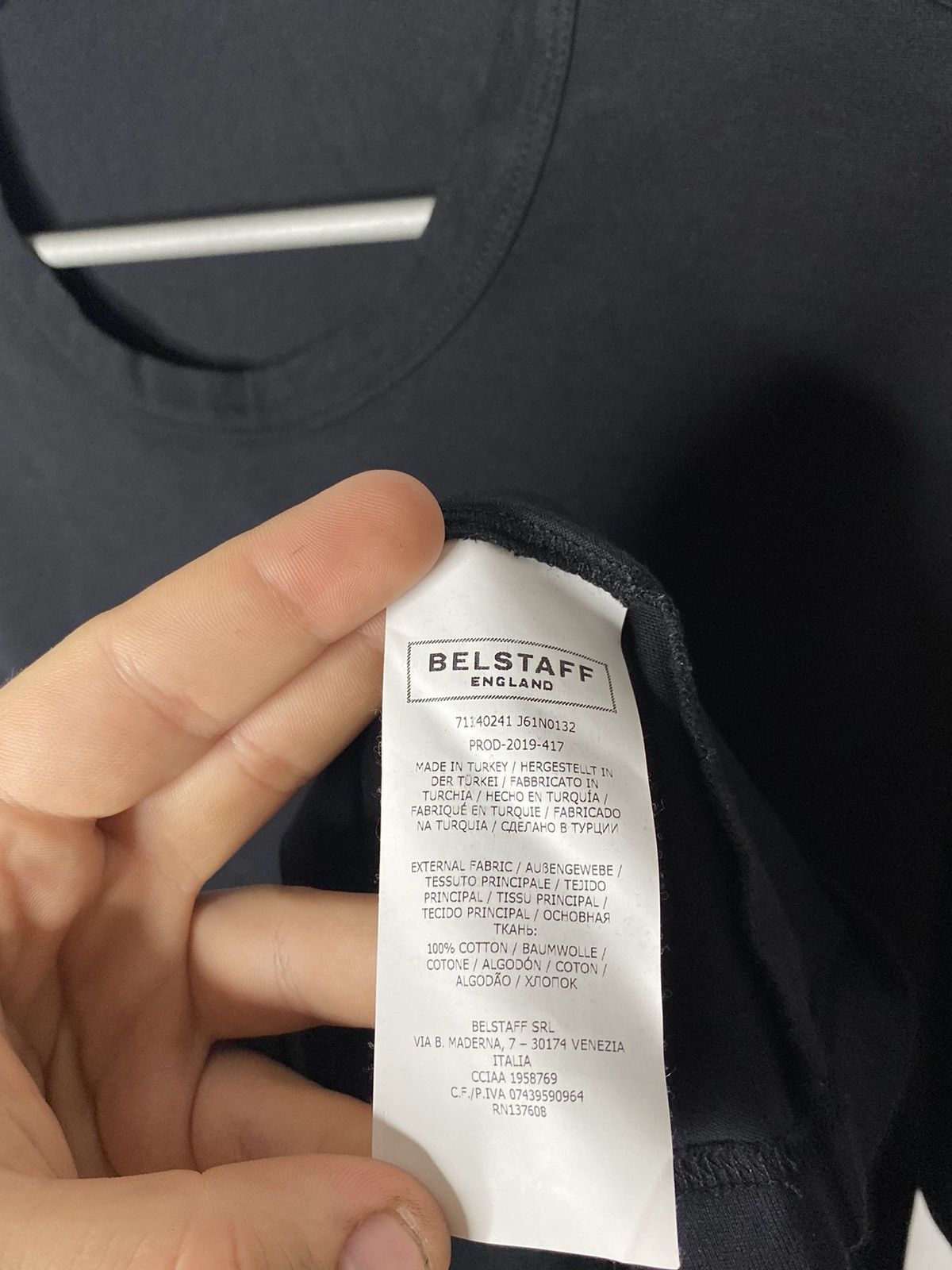 Belstaff × Vintage 🔥Belstaff England T-Shirt Short Sleeve Luxury Hype🔥 Size US XL / EU 56 / 4 - 7 Thumbnail