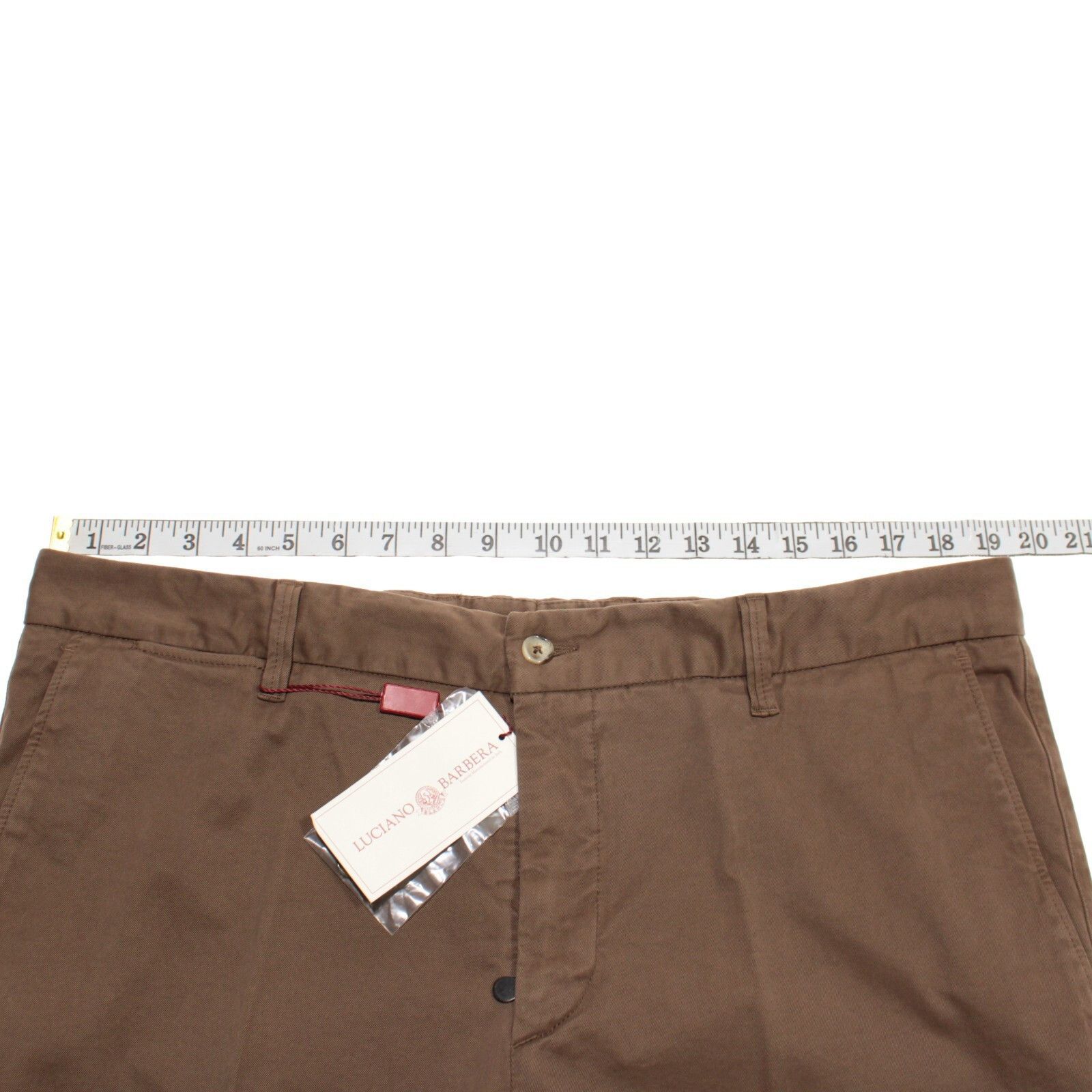 Luciano Barbera Luciano Barbera New with tags Chino Size 40 US In Brown Size US 40 / EU 56 - 7 Thumbnail