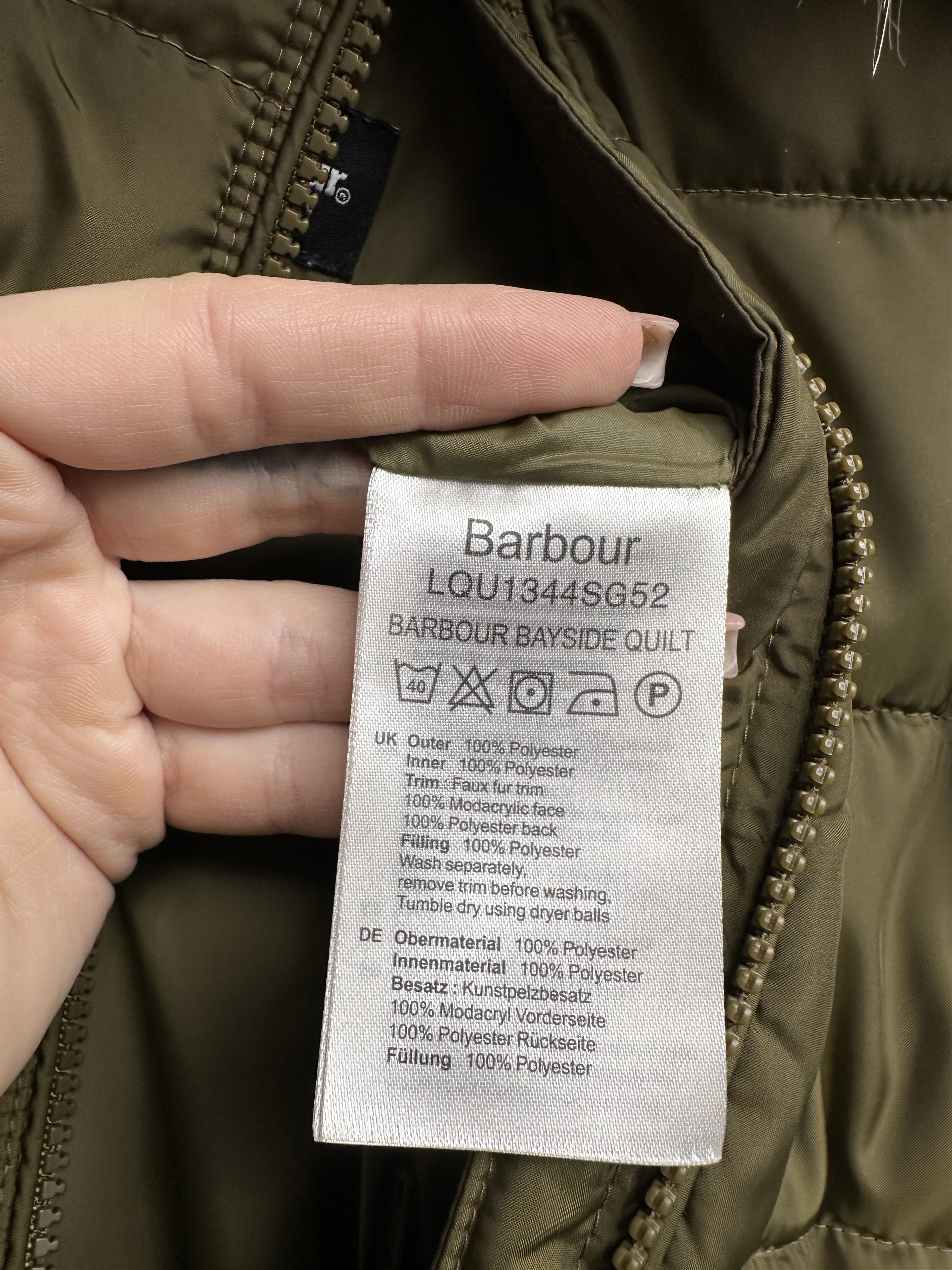 Barbour Barbour Womens Bayside Quilted Jacket Size M / US 6-8 / IT 42-44 - 6 Thumbnail