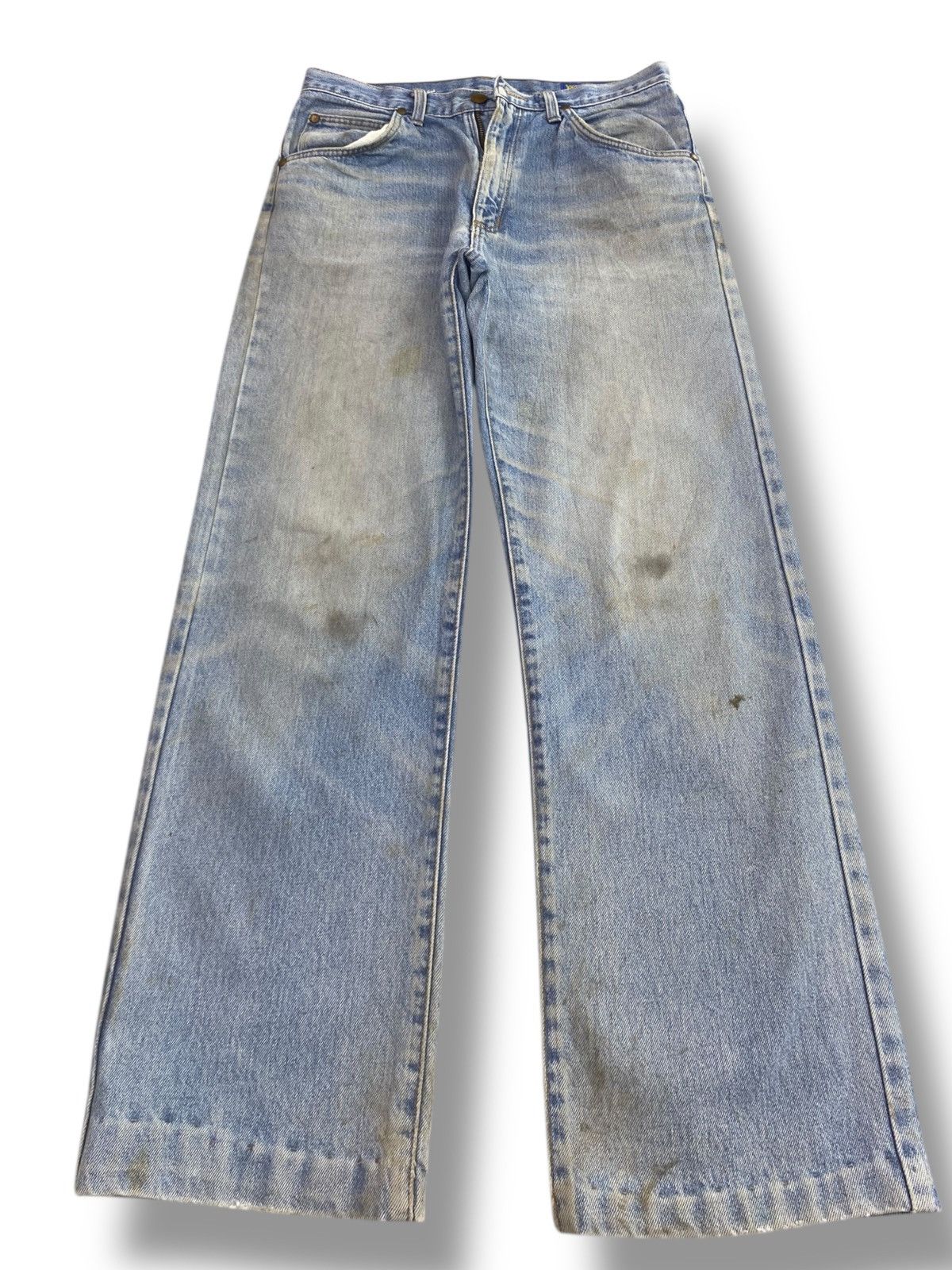 Wrangler Wrangler Acid Blue Wash Style Loose Jeans Size US 30 / EU 46 - 1 Thumbnail