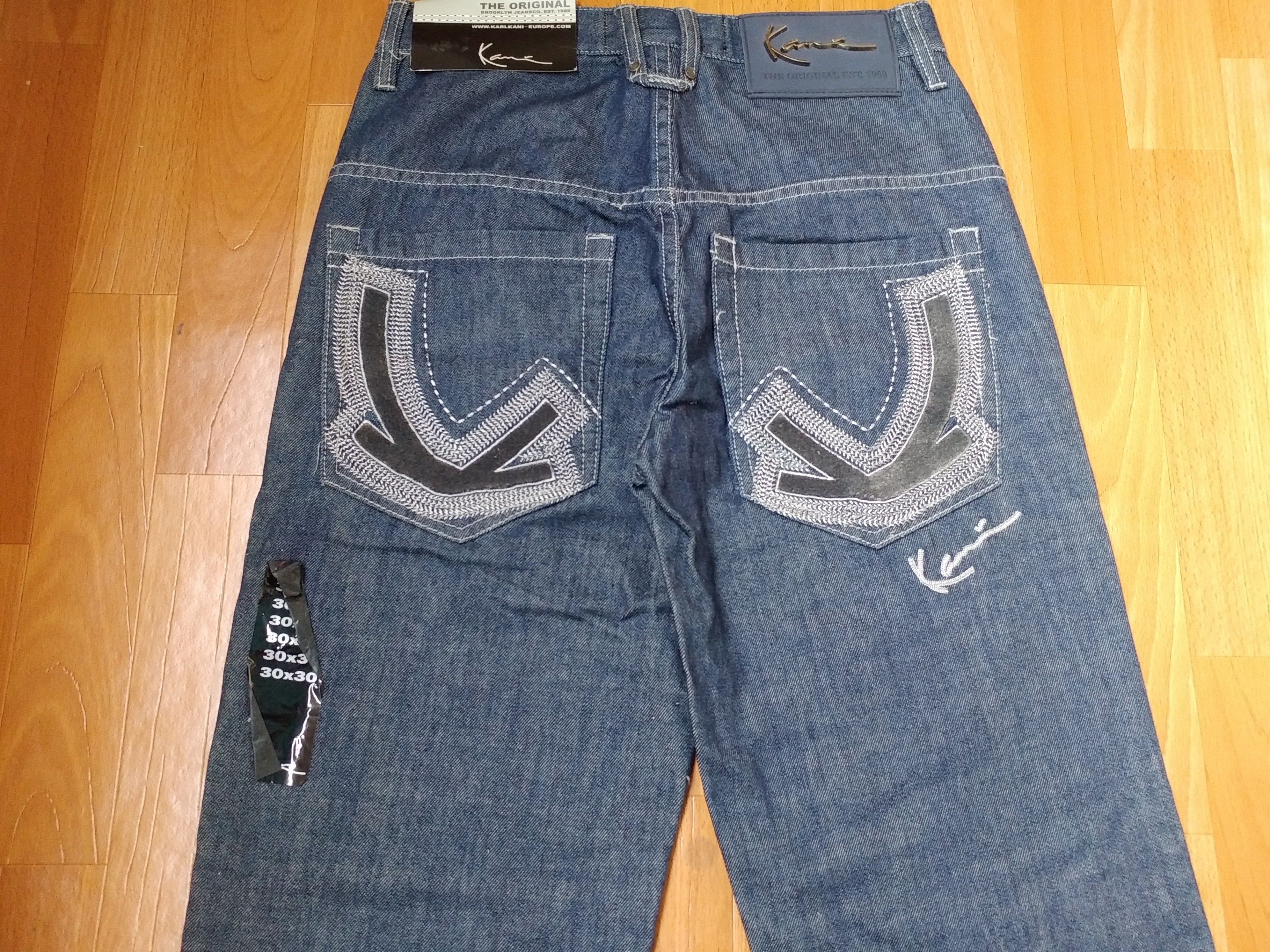 Karl Kani KARL KANI jeans, baggy, vintage Kani jeans, 90s hip hop W 30 Size US 30 / EU 46 - 2 Thumbnail