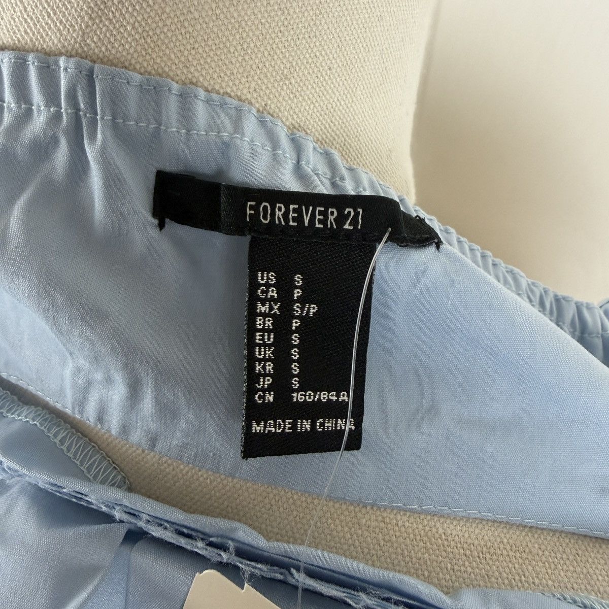Forever 21 Forever 21 blue babydoll tank top Size S / US 4 / IT 40 - 4 Thumbnail